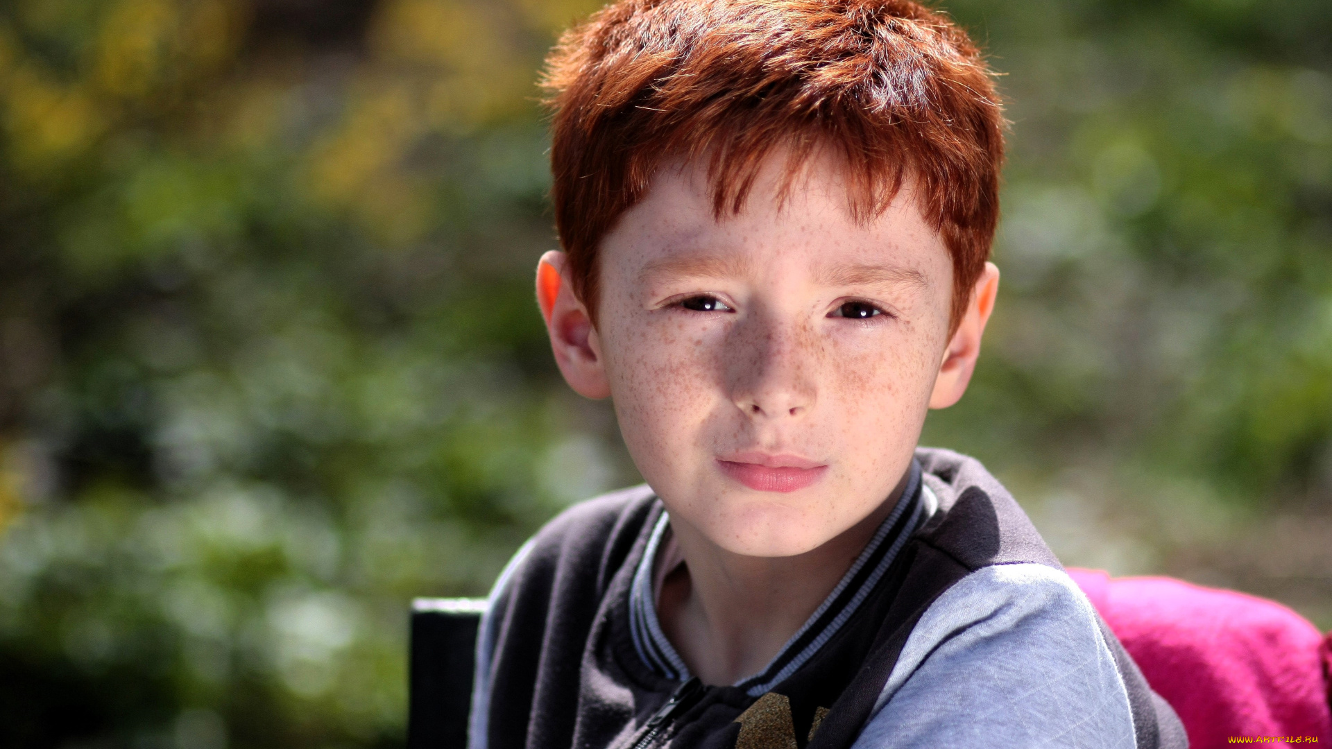разное, дети, мальчик, рыжий, лицо