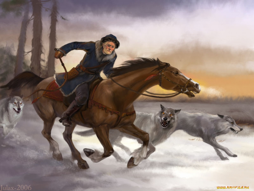 фэнтези, всадники, наездники