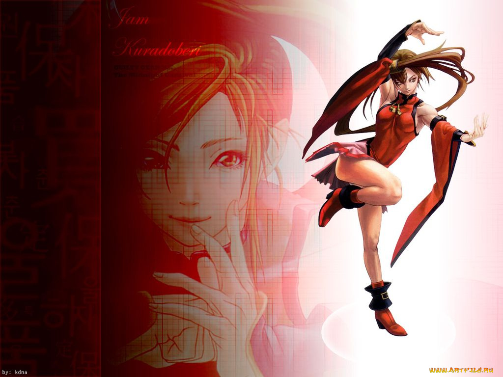 аниме, guilty, gear