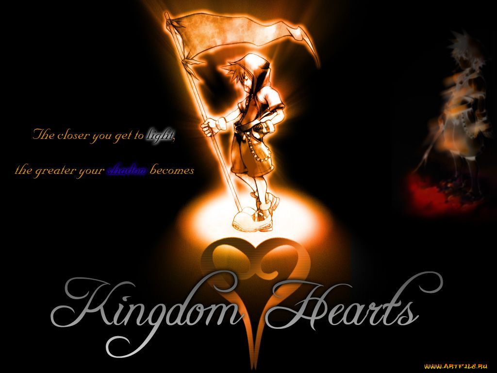 аниме, kingdom, hearts