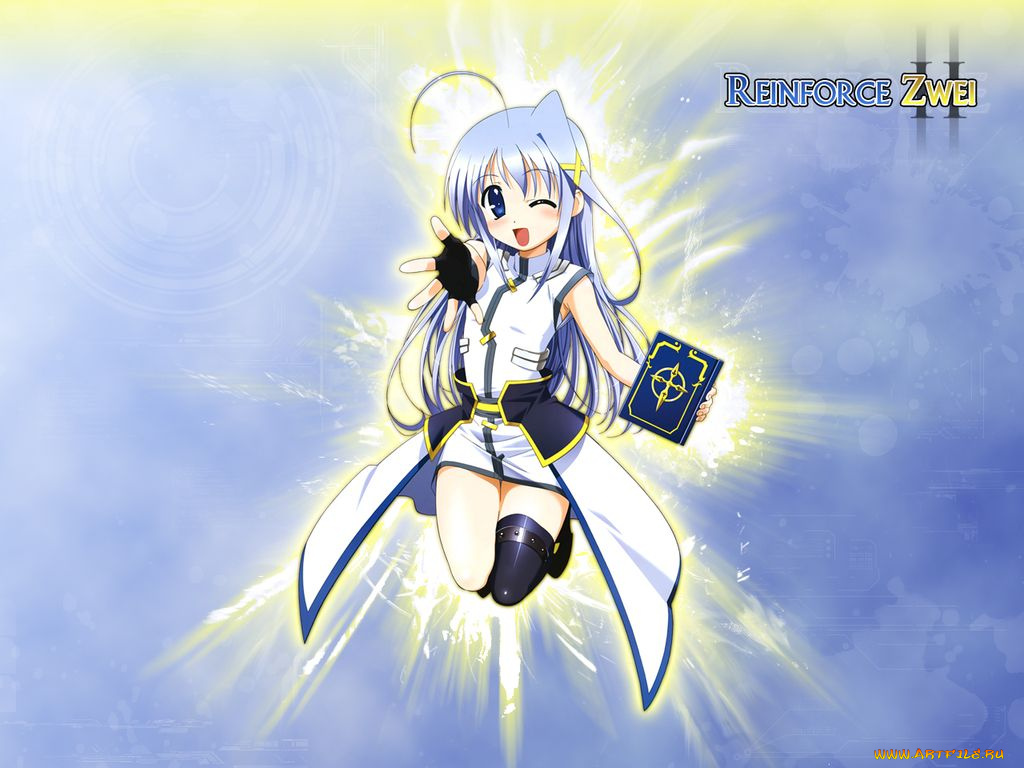 аниме, mahou, shoujo, lyrical, nanoha