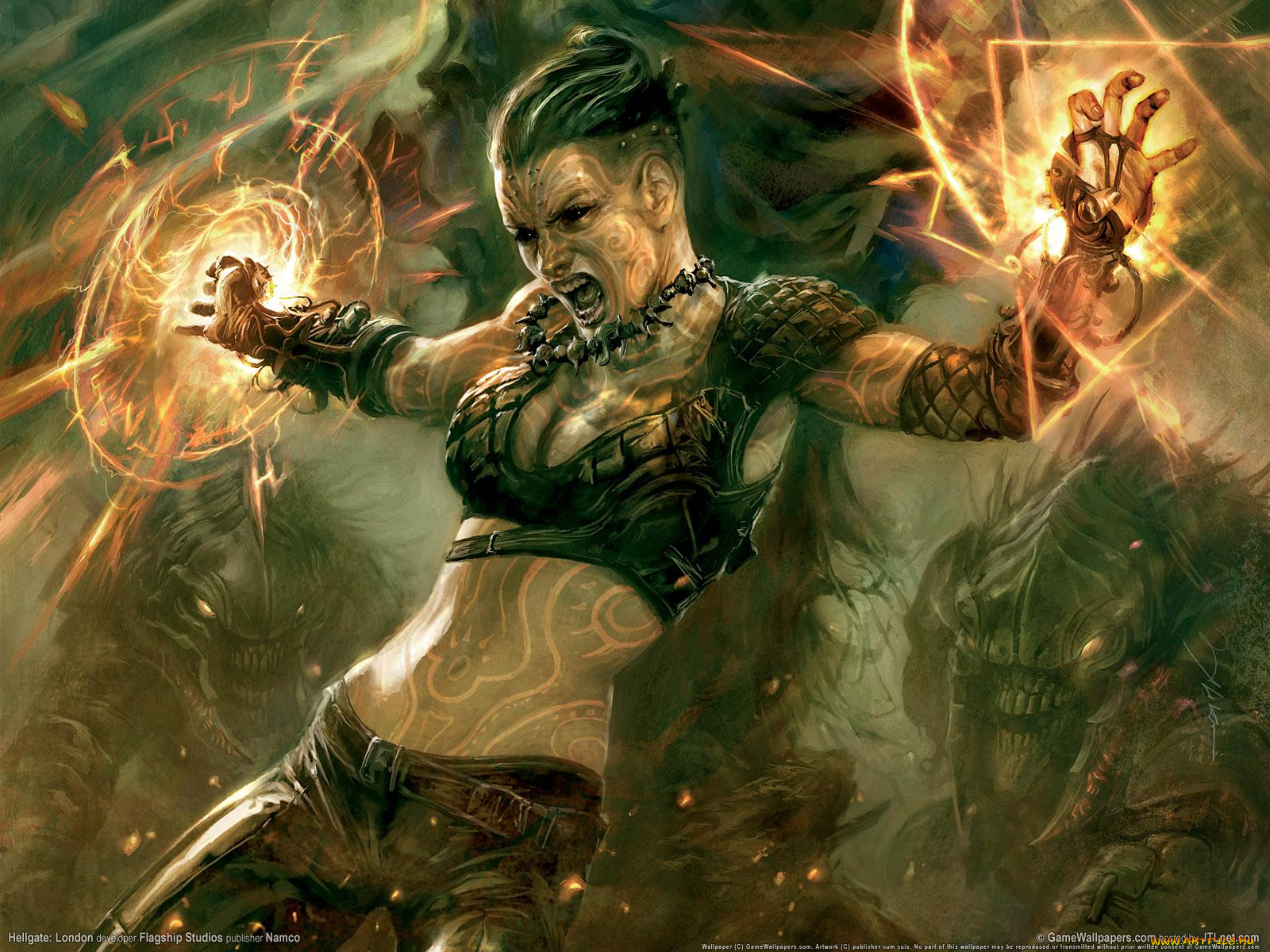 колдовство, видео, игры, hellgate, london