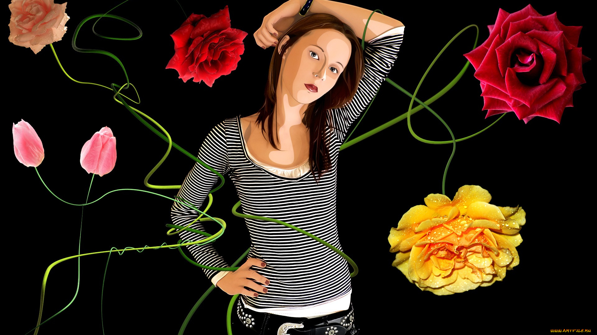 3д, графика, people, люди