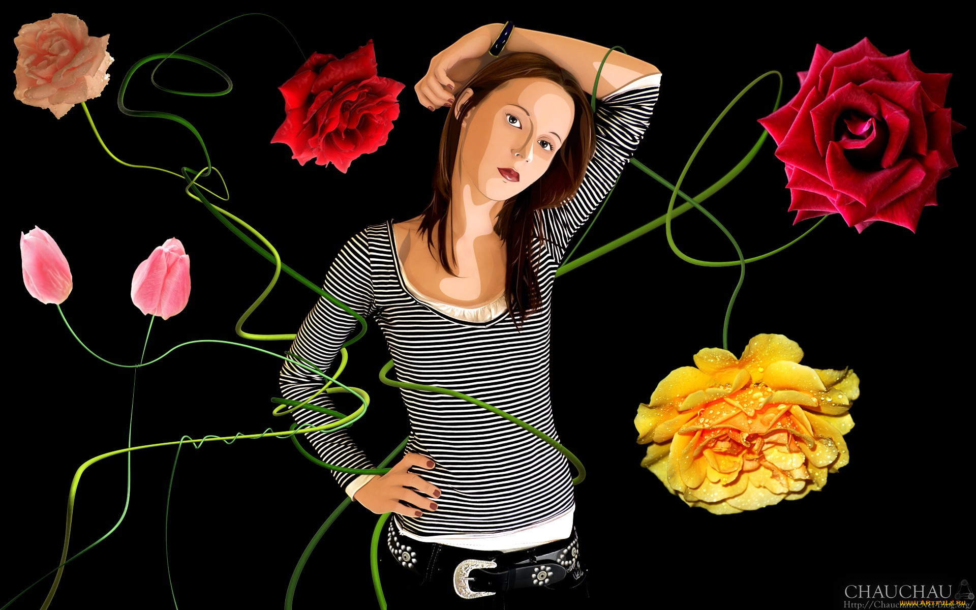 3д, графика, people, люди