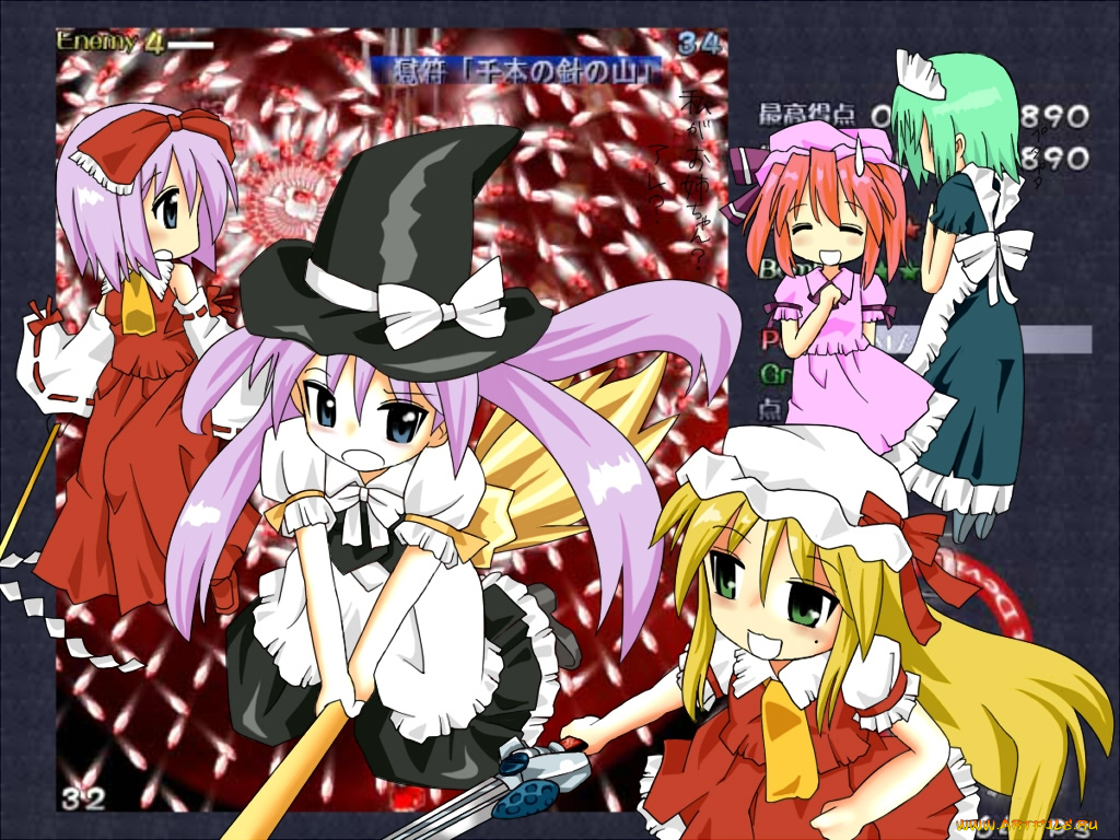 аниме, lucky, star