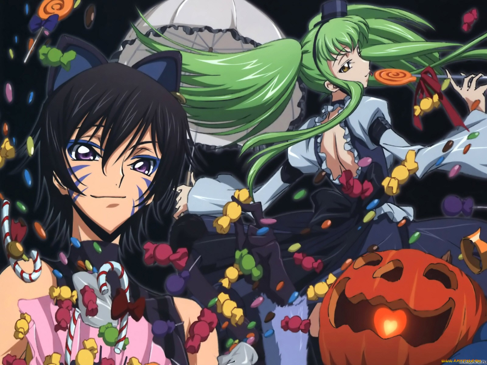 аниме, code, geass