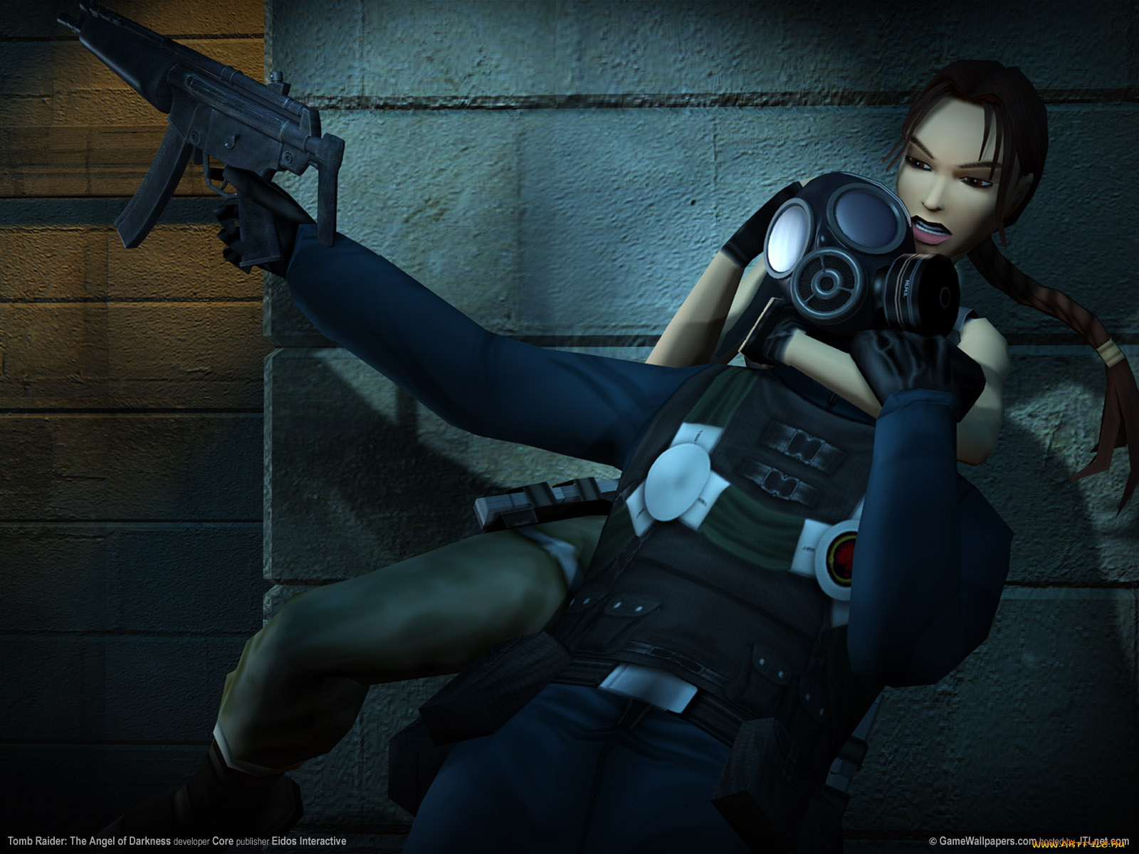 видео, игры, tomb, raider, the, angel, of, darkness
