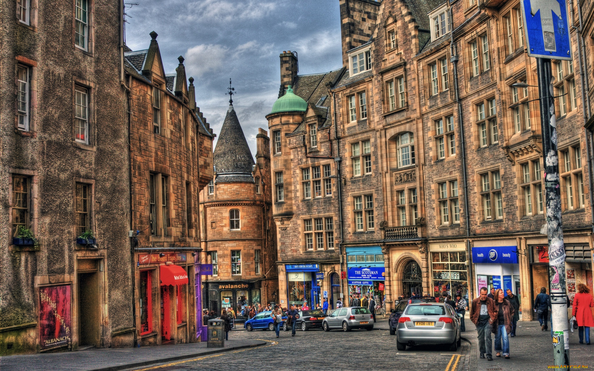 edinburgh, scotland, города, эдинбург, шотландия
