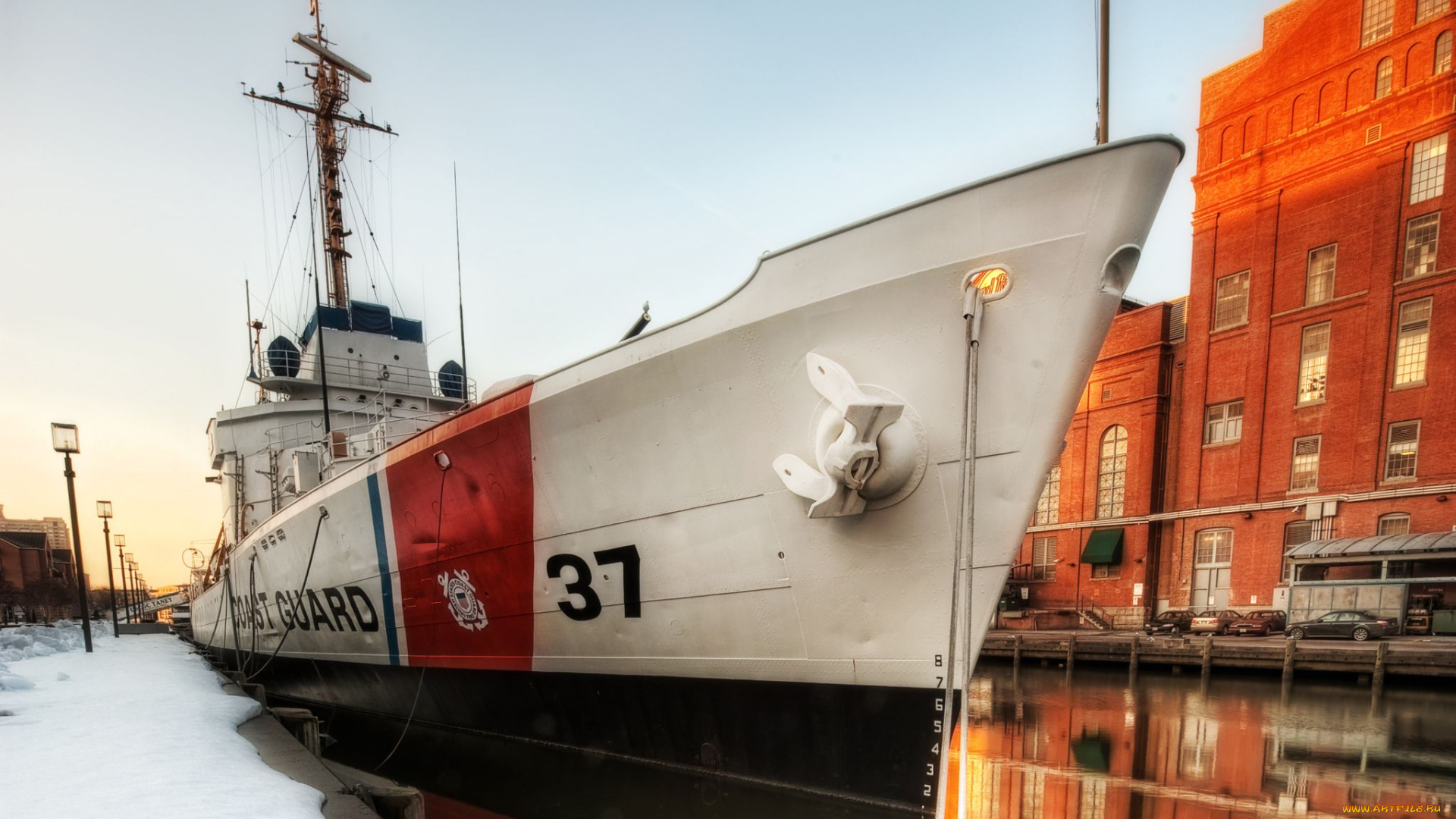 корабли, порты, причалы