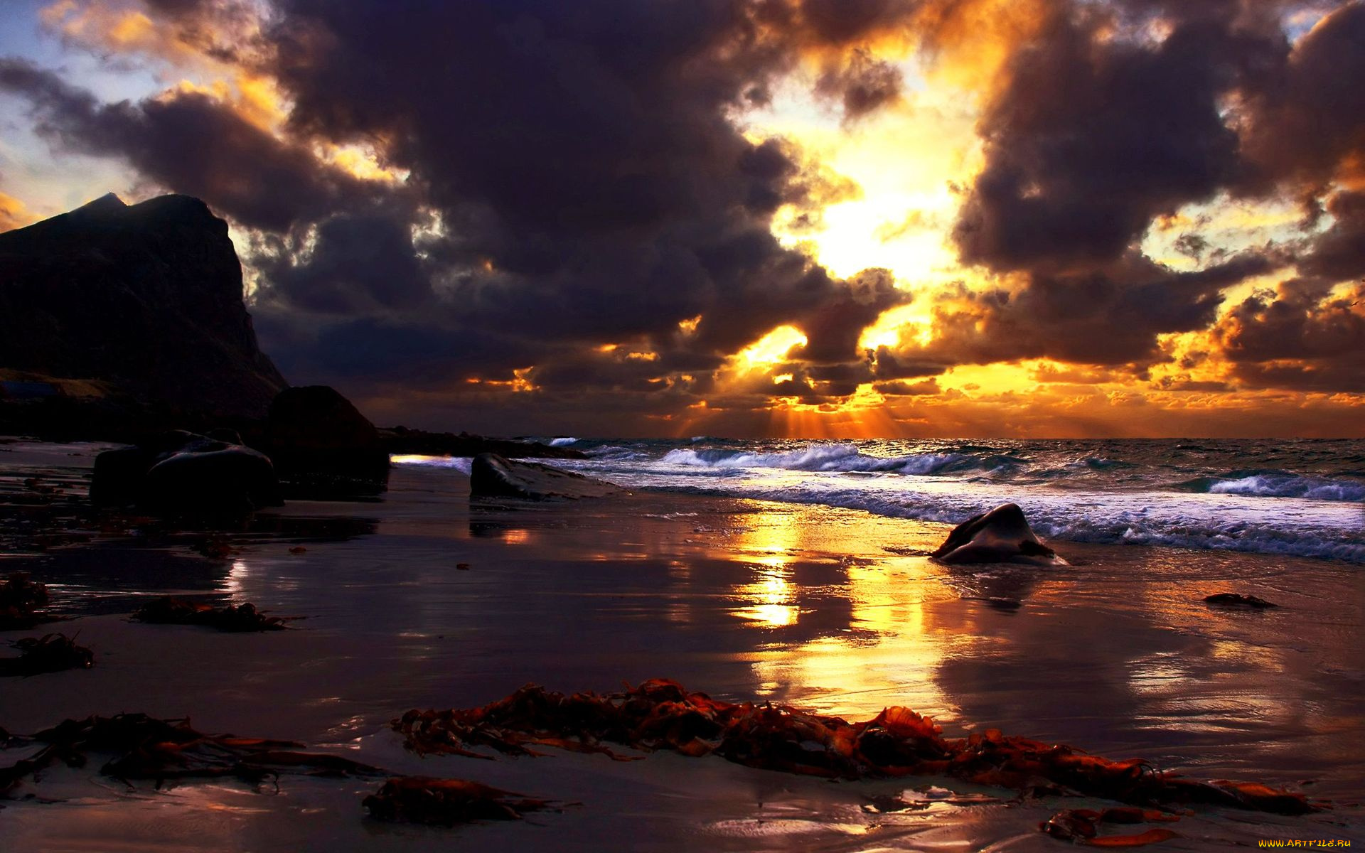 природа, восходы, закаты