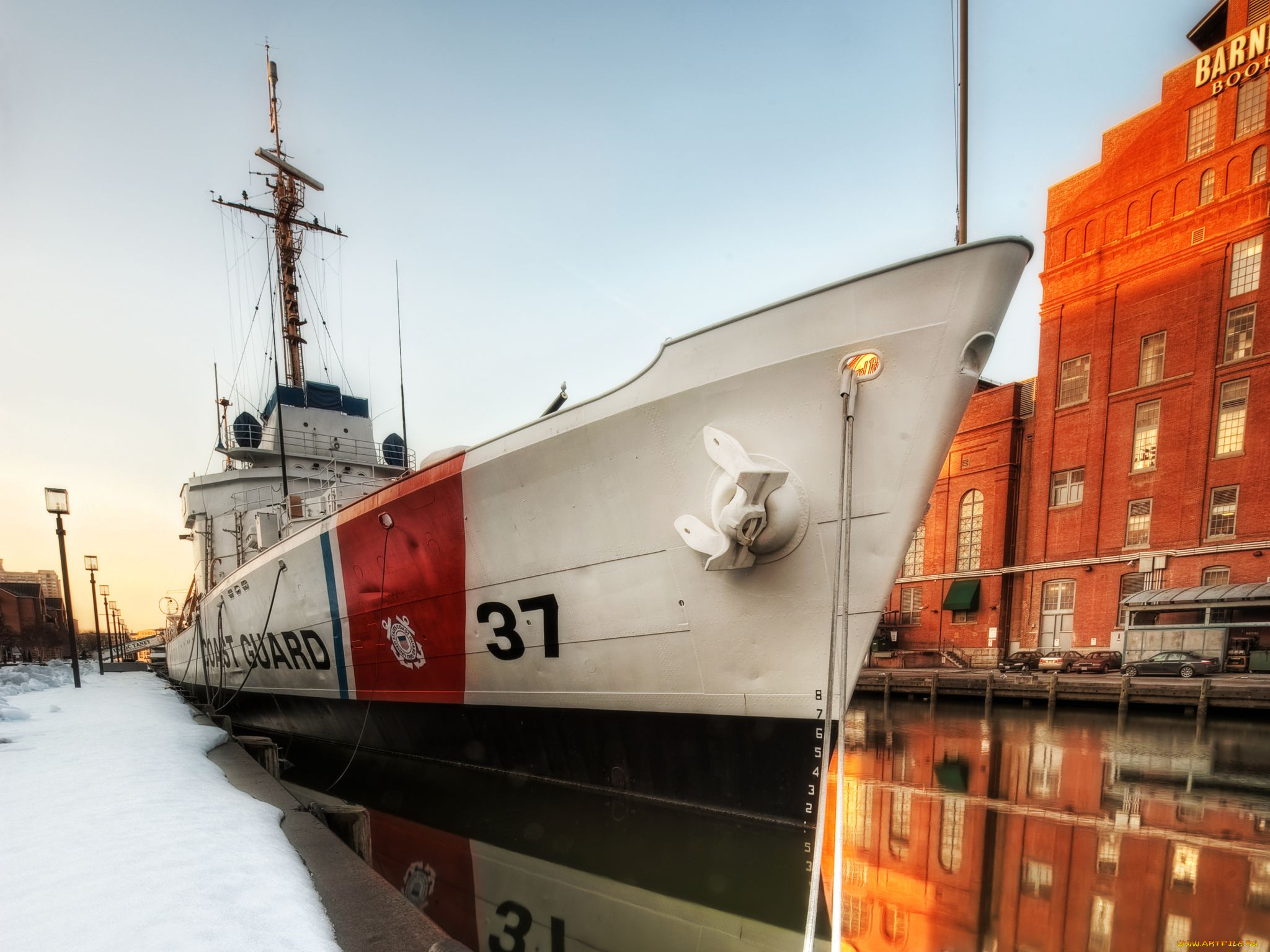 корабли, порты, причалы