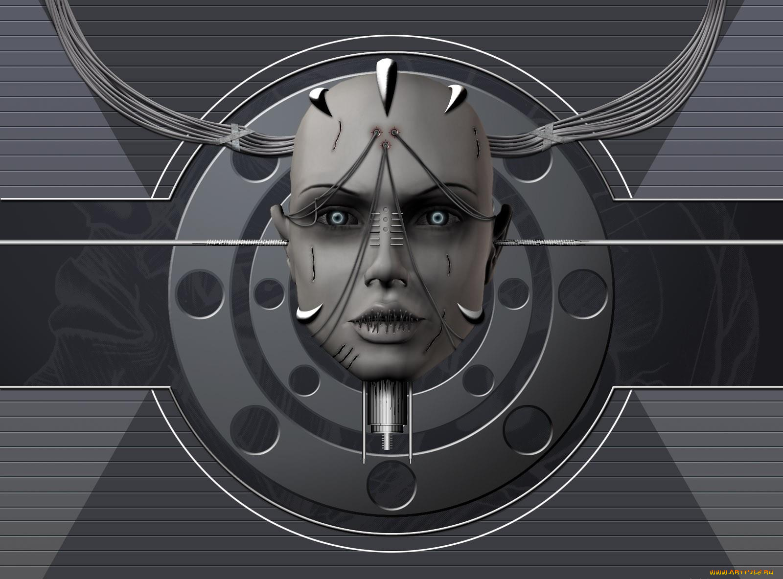 3д, графика, creatures, существа, лицо, существо, глаза