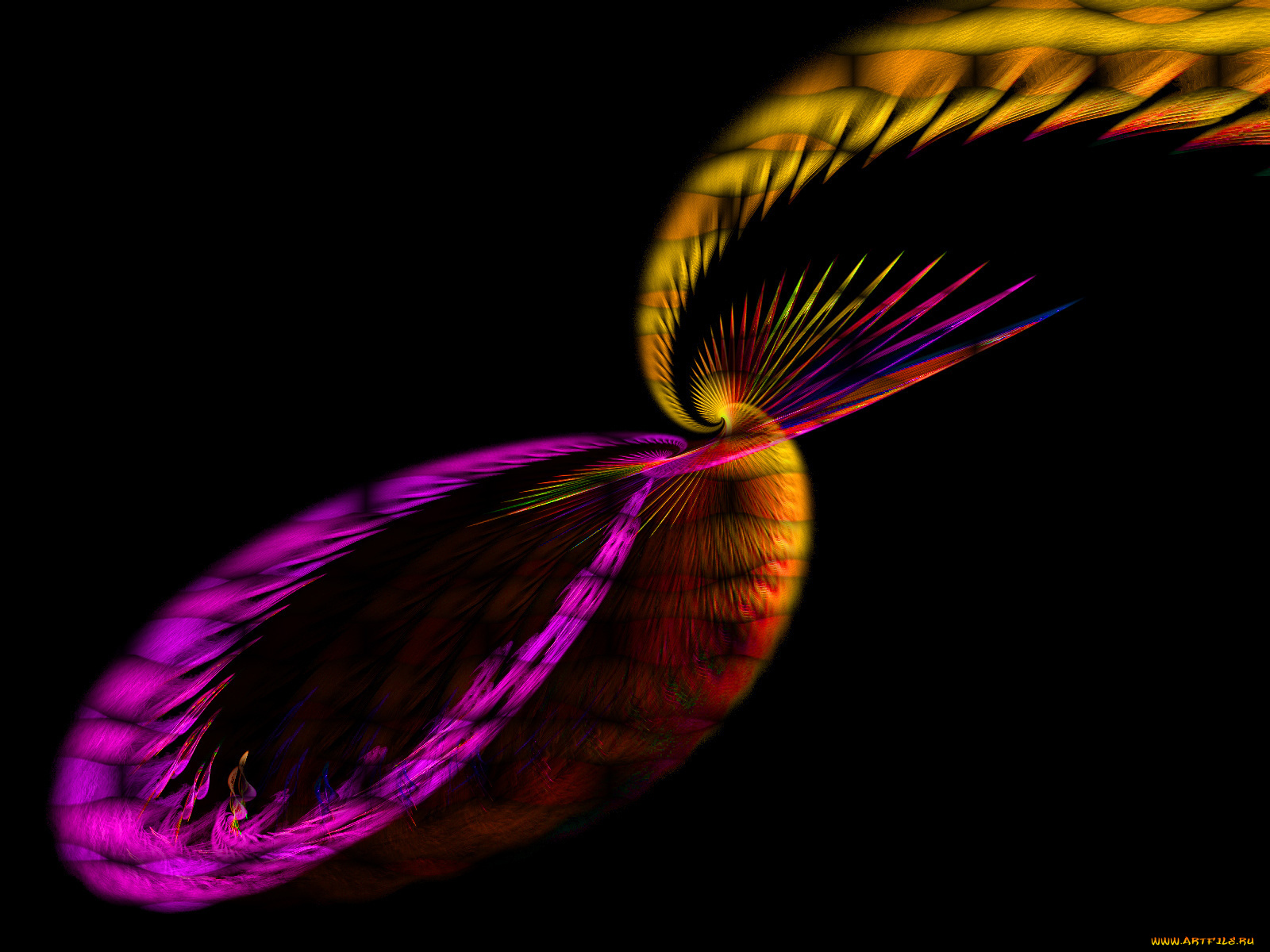 3д, графика, fractal, фракталы, абстракция