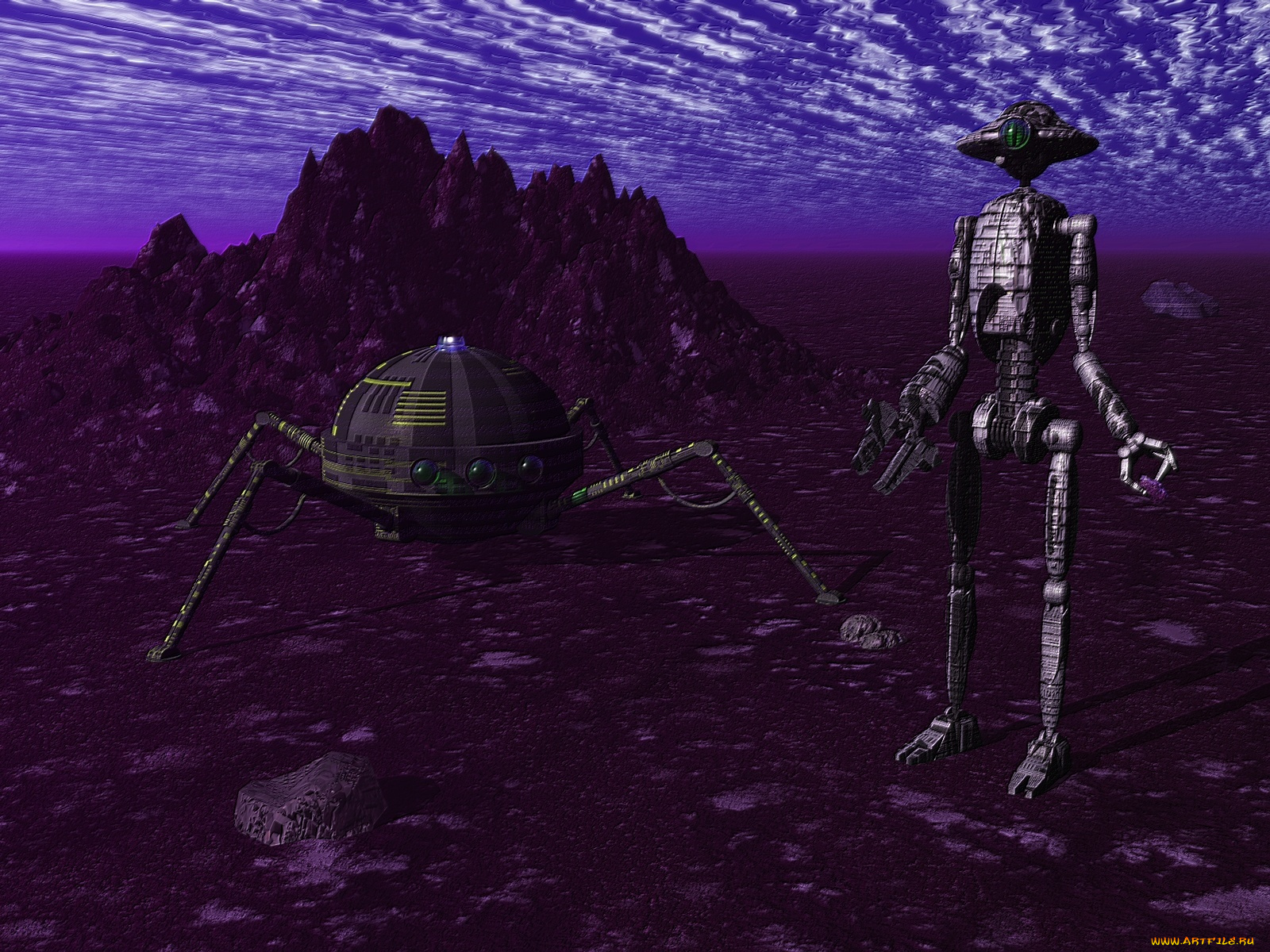 3д, графика, modeling, моделирование, роботы, тёмный