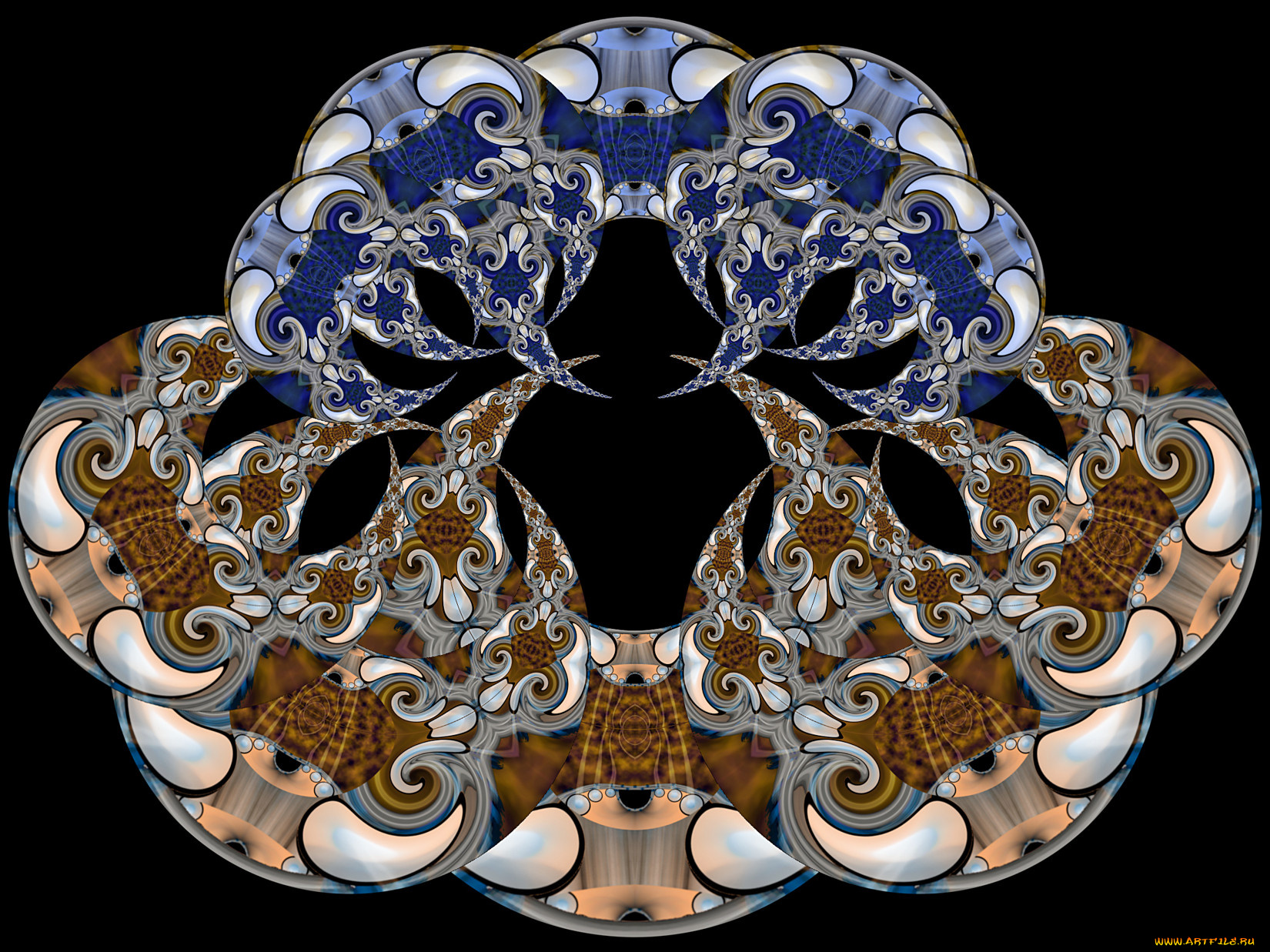 3д, графика, fractal, фракталы, узор, абстракция