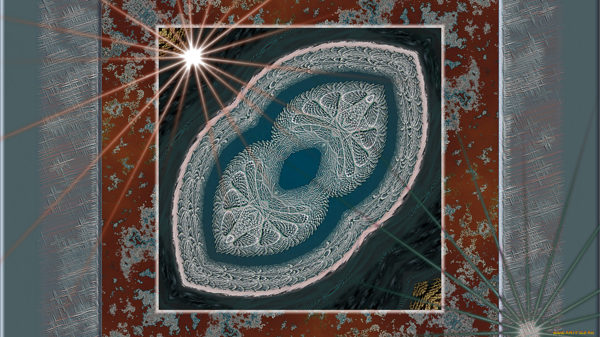 3д, графика, fractal, фракталы, абстракция, узор