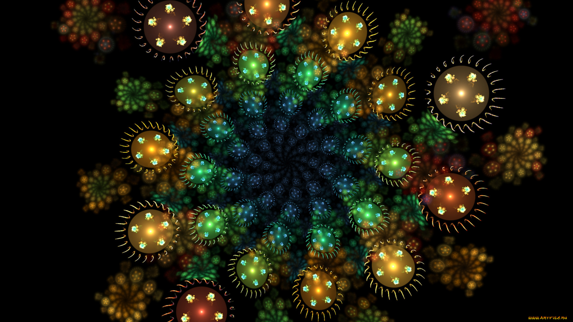 3д, графика, fractal, фракталы, абстракция, узор