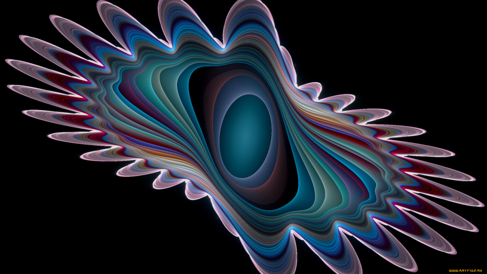 3д, графика, fractal, фракталы, тёмный, абстракция