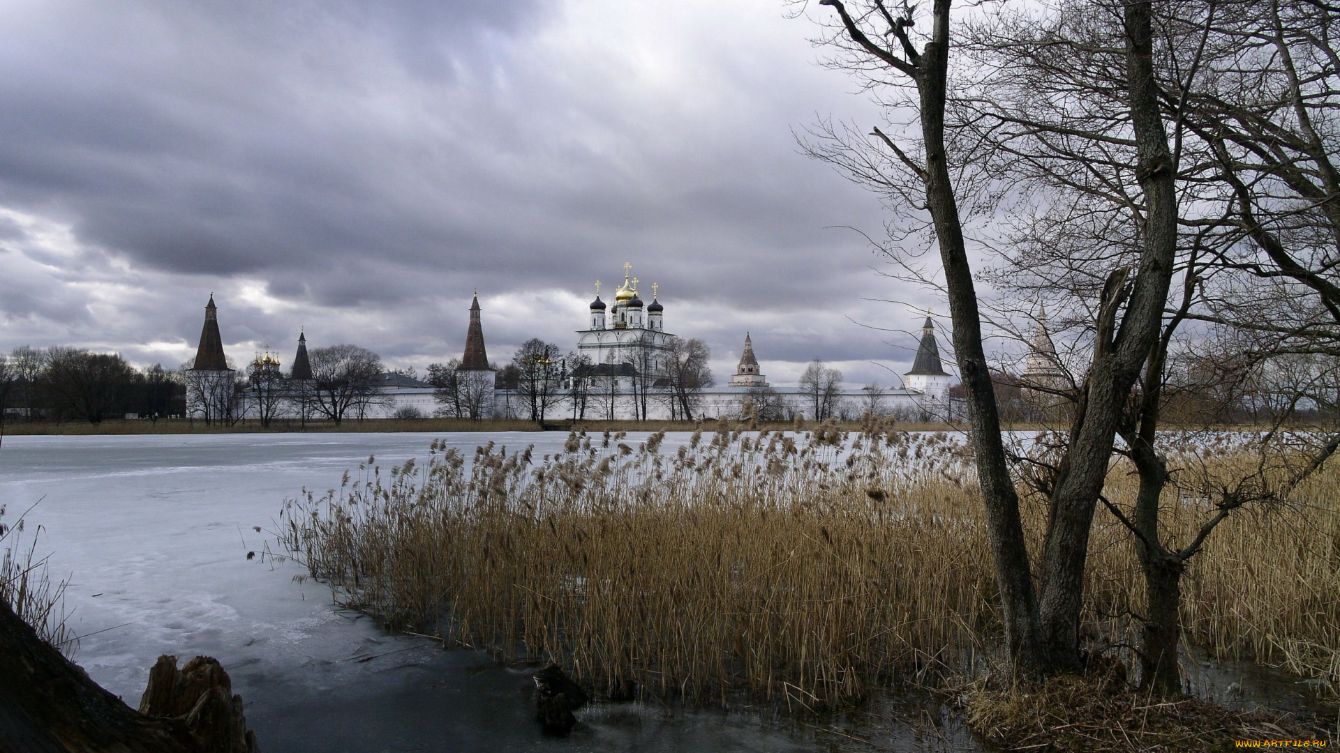 города, православные, церкви, монастыри, церковь, облака