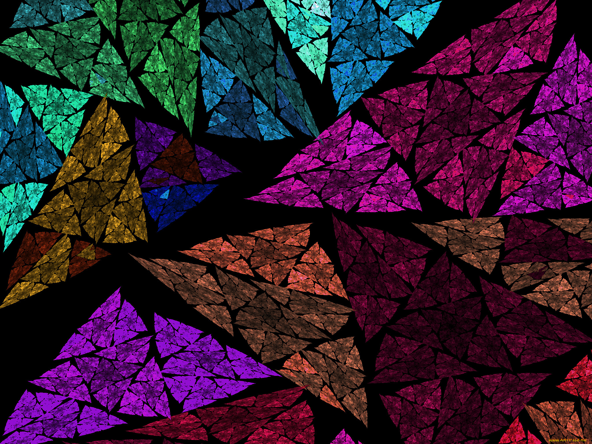 3д, графика, fractal, фракталы, тёмный, абстракция