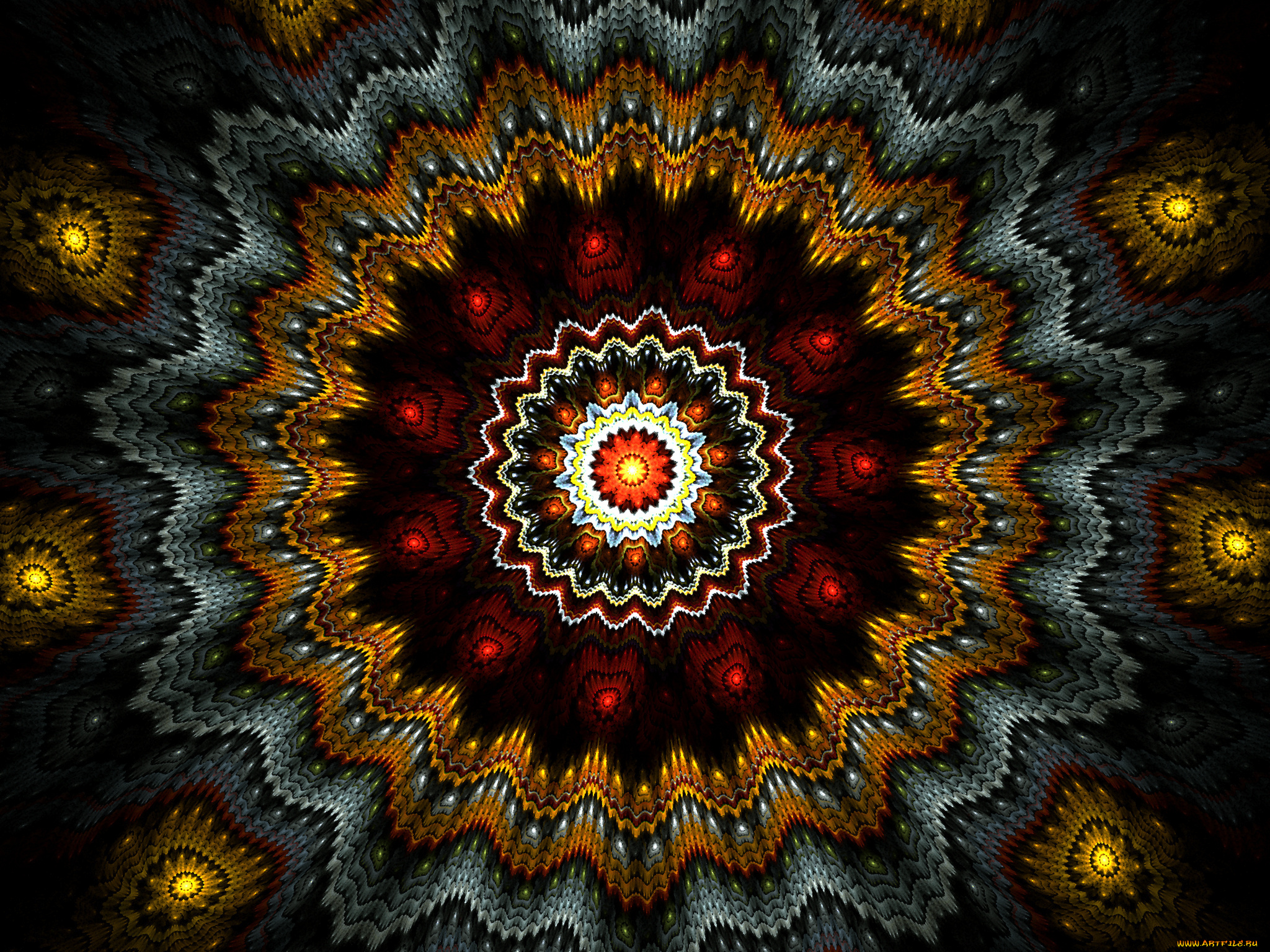 3д, графика, fractal, фракталы, тёмный, абстракция