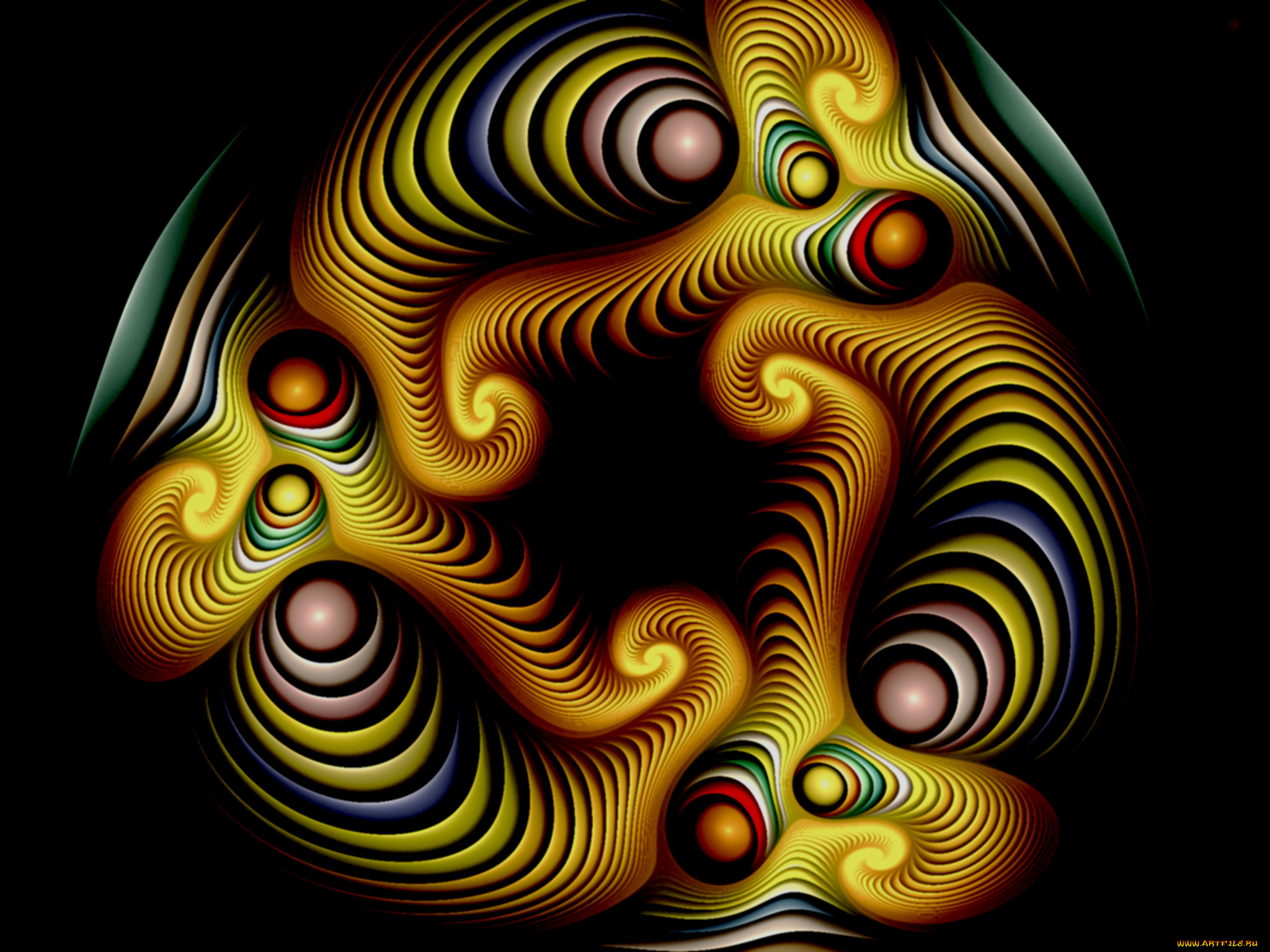 3д, графика, fractal, фракталы, узор, фрактал, тёмный