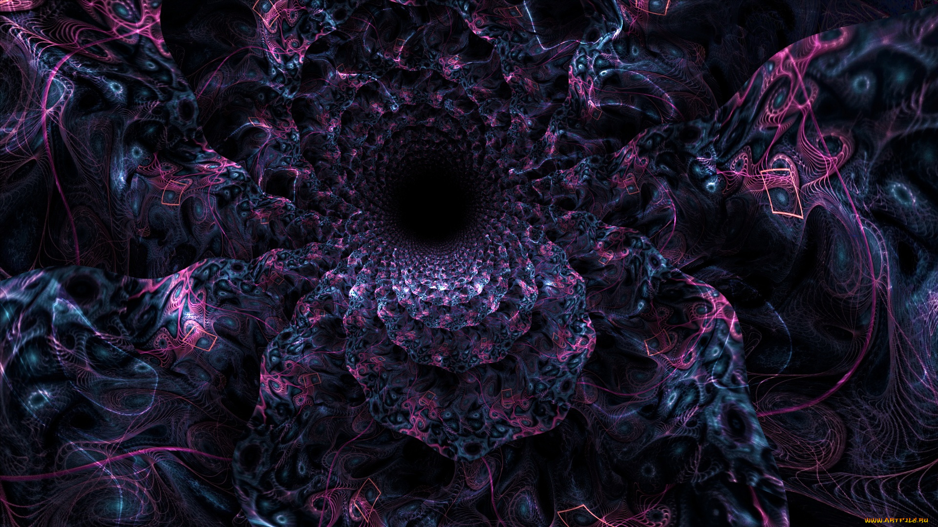 3д, графика, fractal, фракталы, цвета, фон, узор