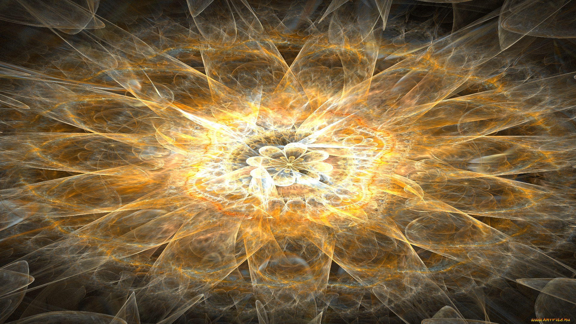 3д, графика, fractal, фракталы, фон, узор