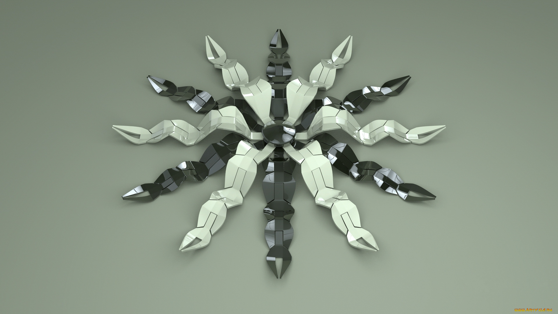 3д, графика, modeling, моделирование, узор, цвета, фон