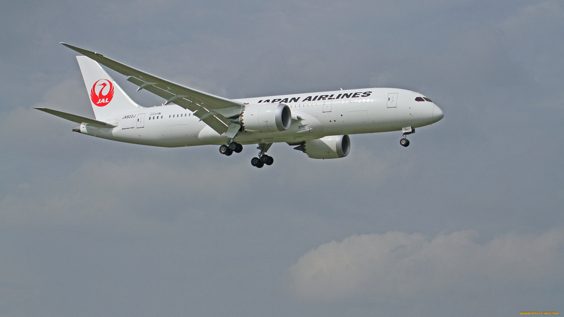 авиация, пассажирские, самолёты, полет, облака