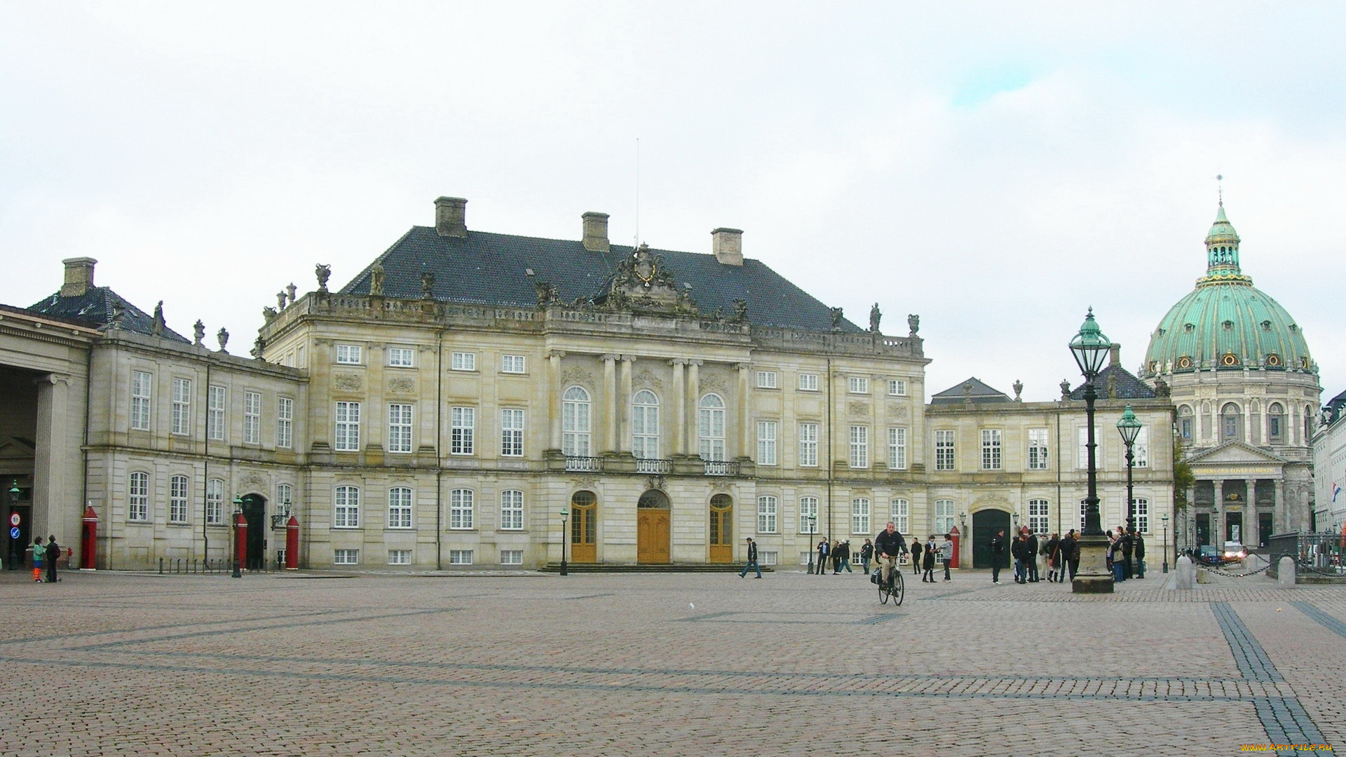 города, копенгаген, дания