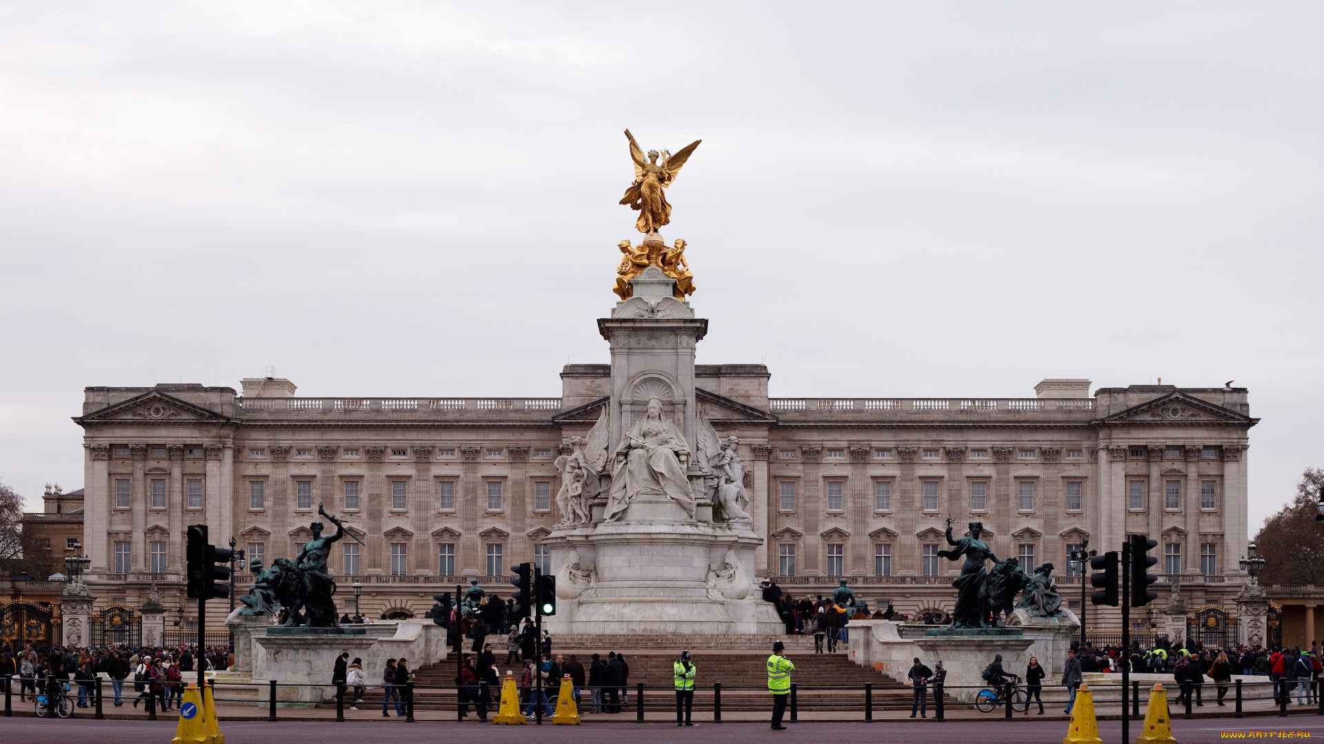 города, лондон, великобритания, памятник, королеве, виктории