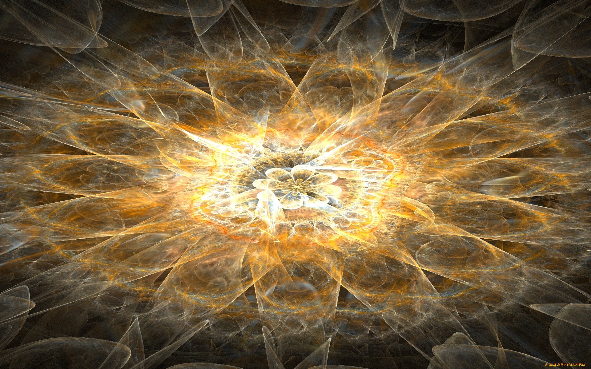 3д, графика, fractal, фракталы, фон, узор