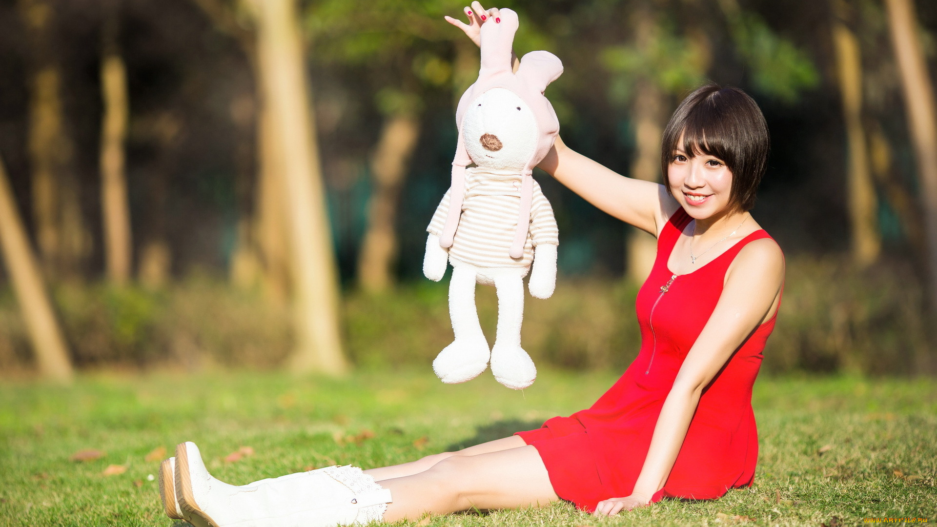 -Unsort, Азиатки, девушки, unsort, азиатки, заяц