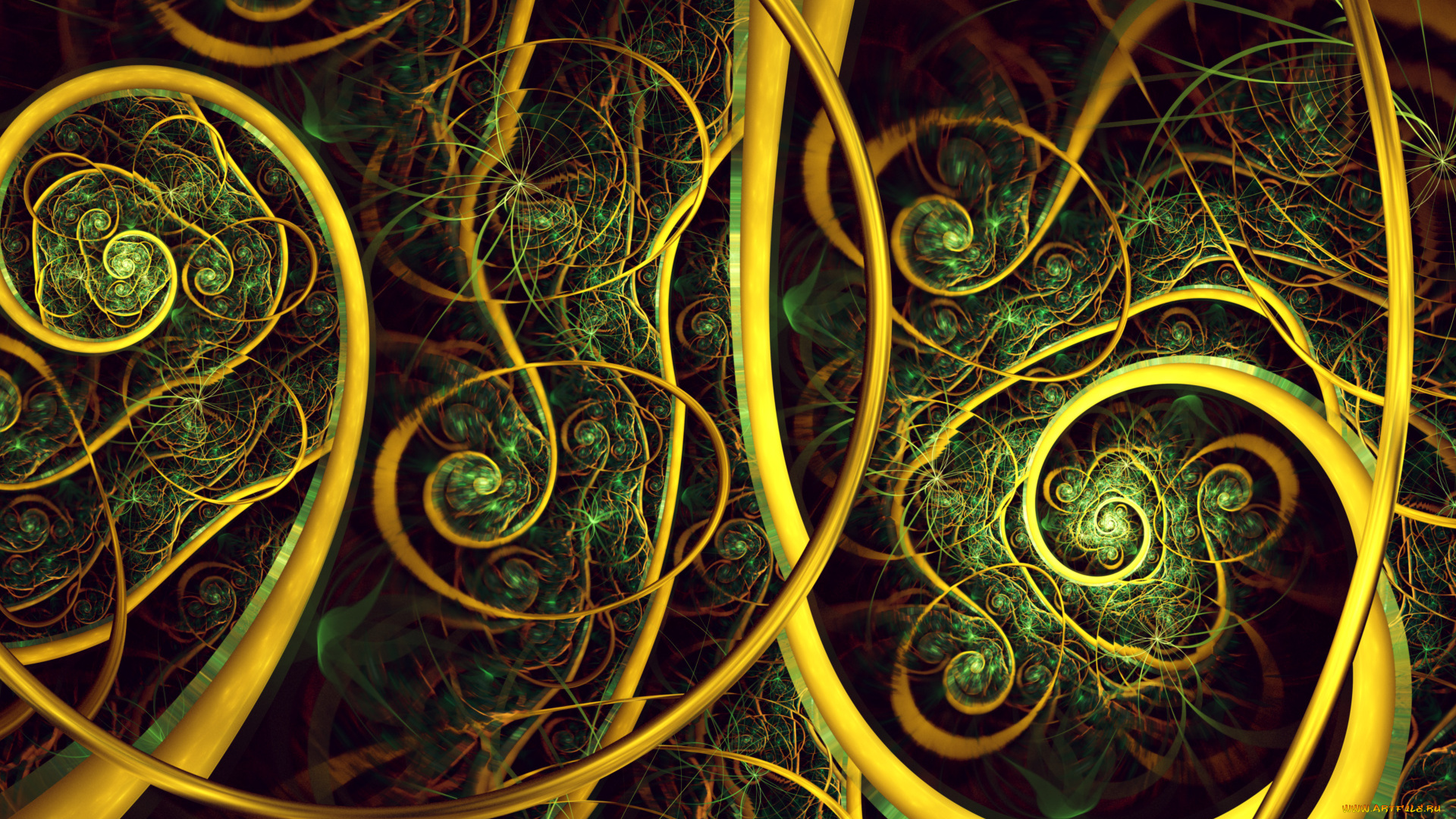 3д, графика, fractal, фракталы, узор