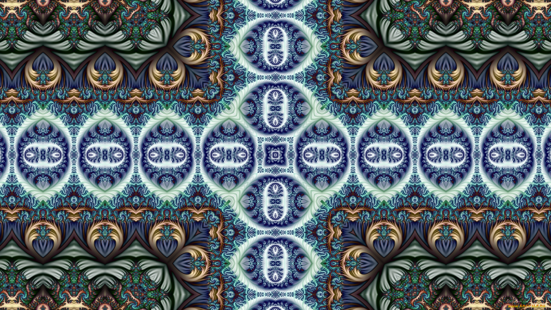 3д, графика, fractal, фракталы, узор, цвета, фон