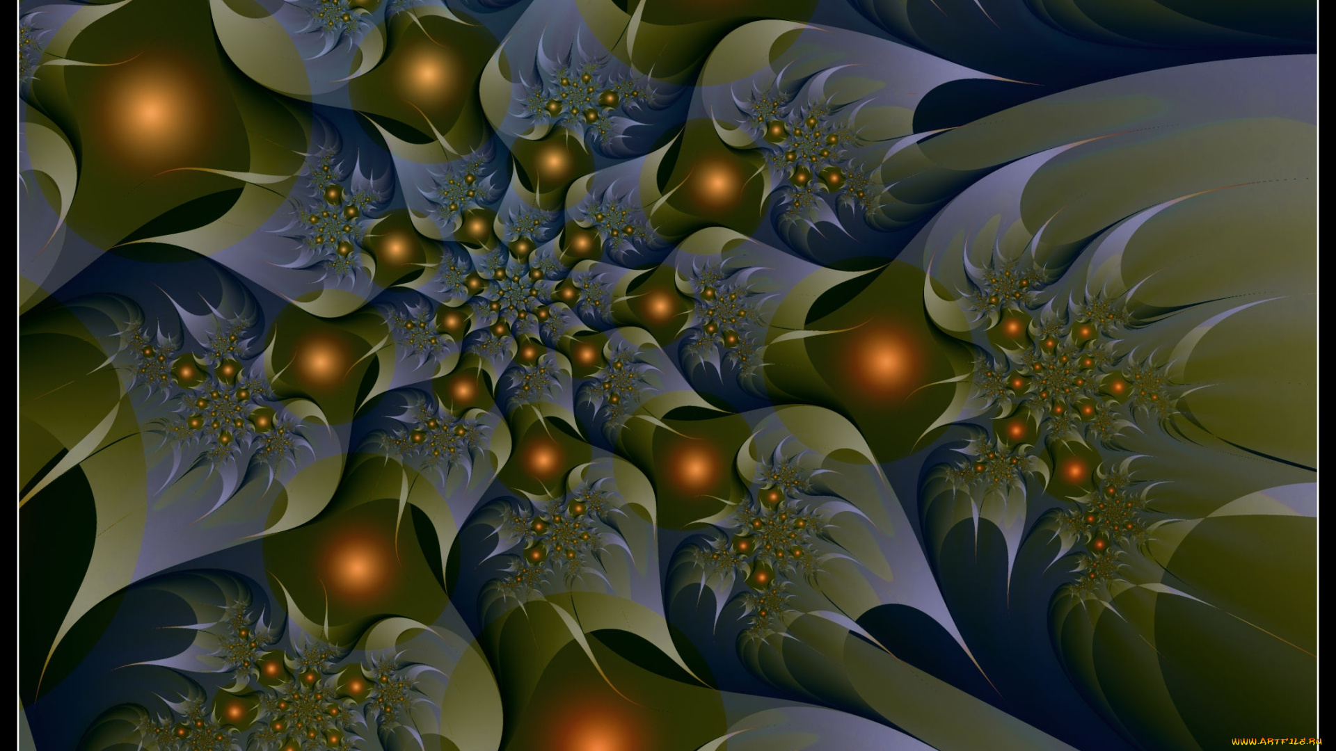 3д, графика, fractal, фракталы, узор, цвета, фон