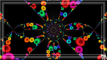 обоя 3д, графика, fractal, фракталы, узор, цвета, фон