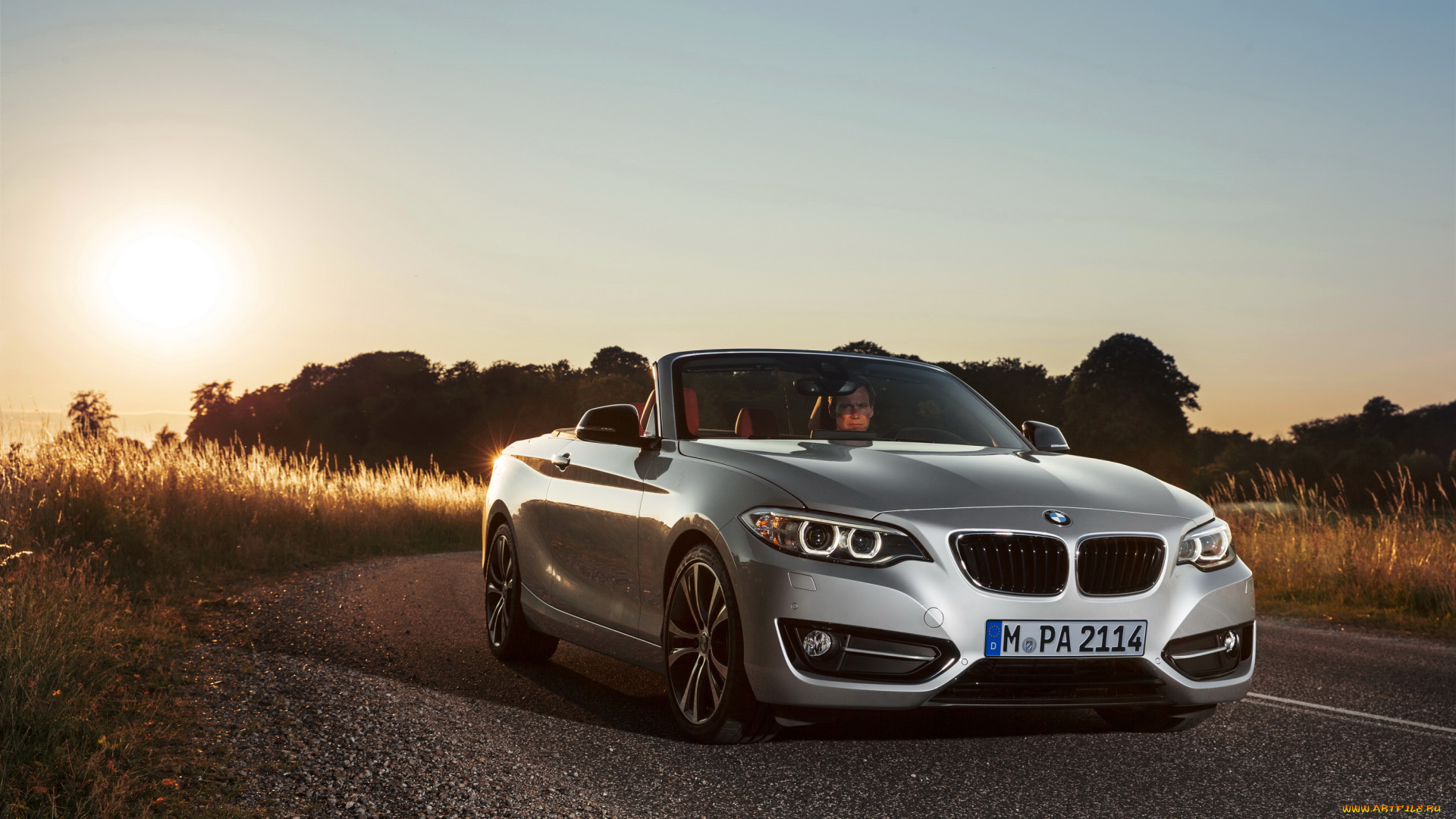 2014, bmw, 228i, f23, convertible, автомобили, bmw, дорога, серебристый, ночь, кабриолет