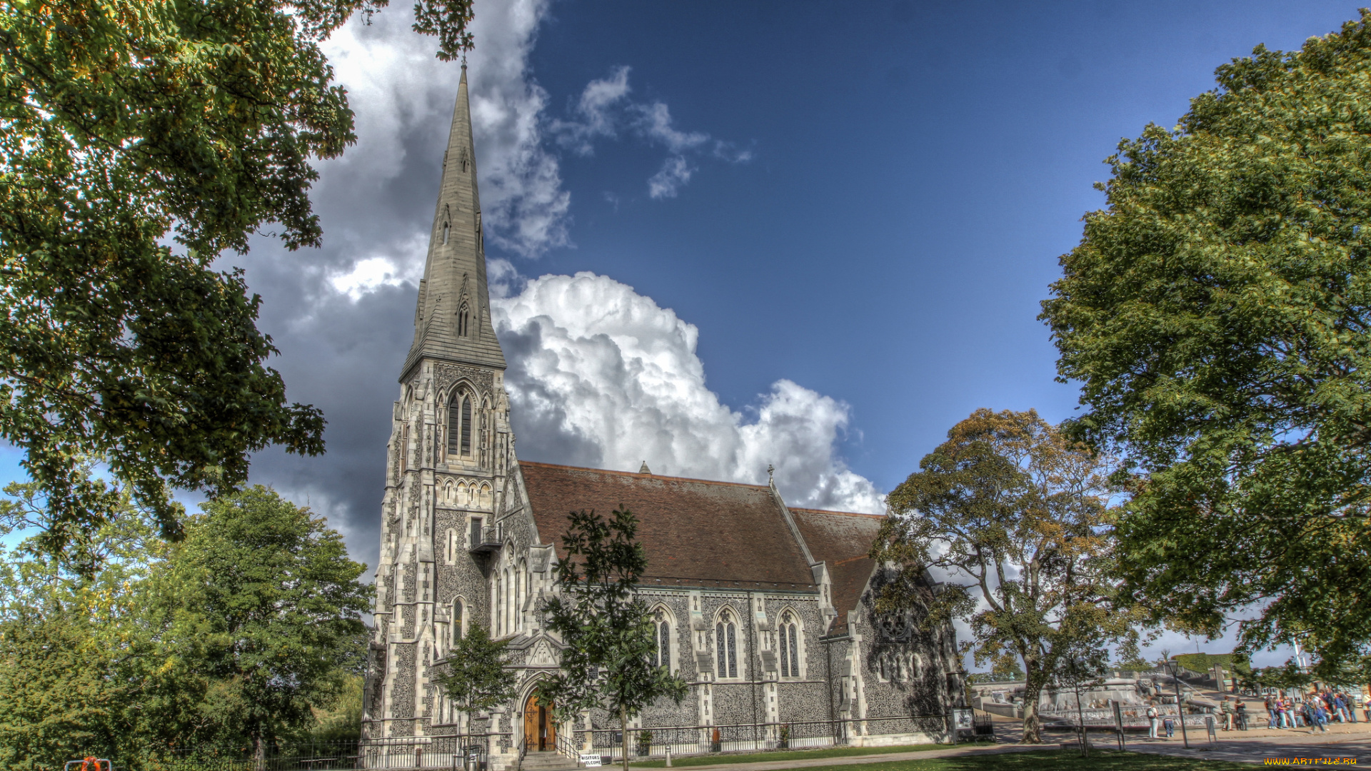 города, -, католические, соборы, , костелы, , аббатства, парк, церковь