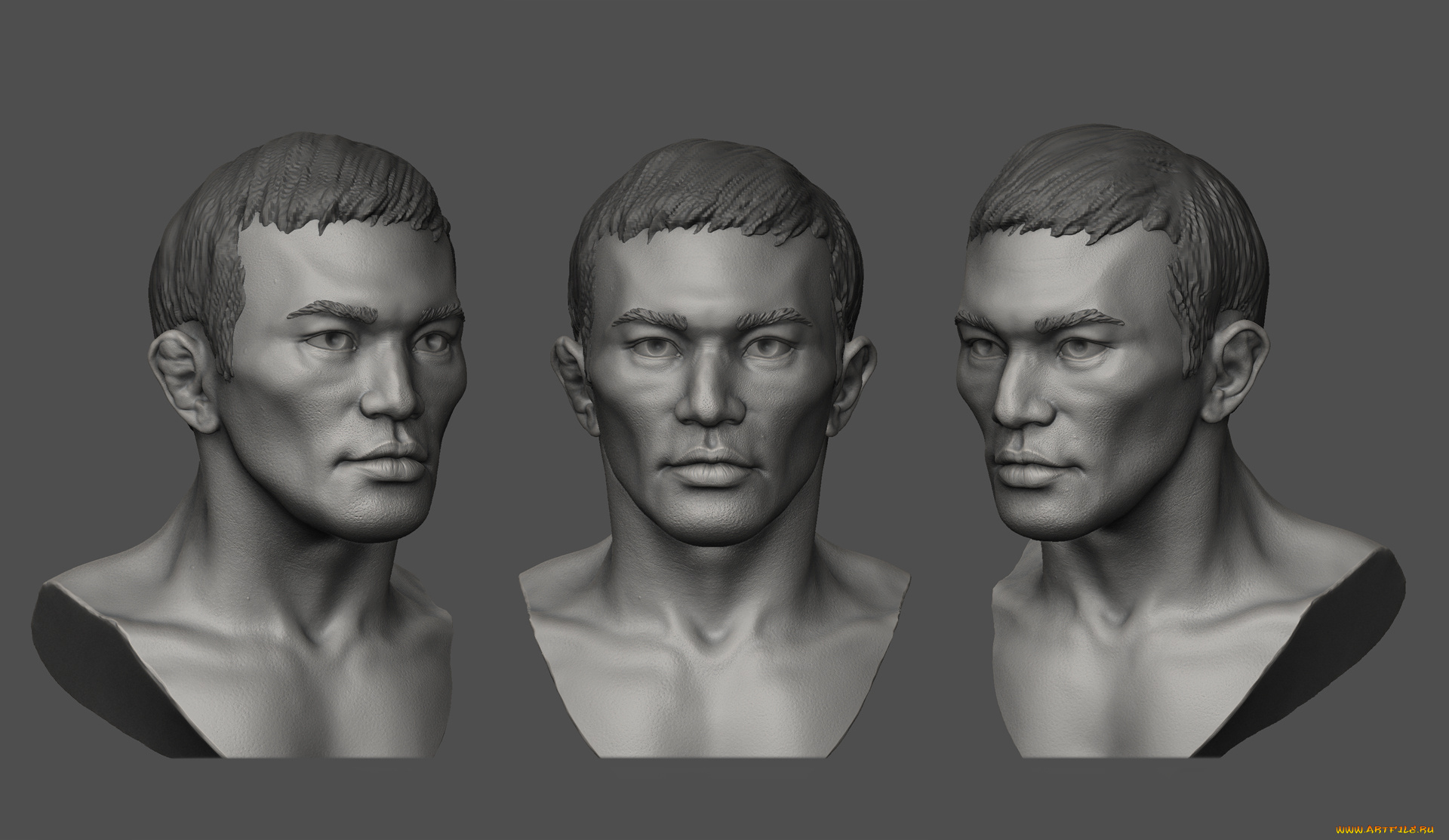 3д, графика, _science, fiction, фон, взгляд, лицо