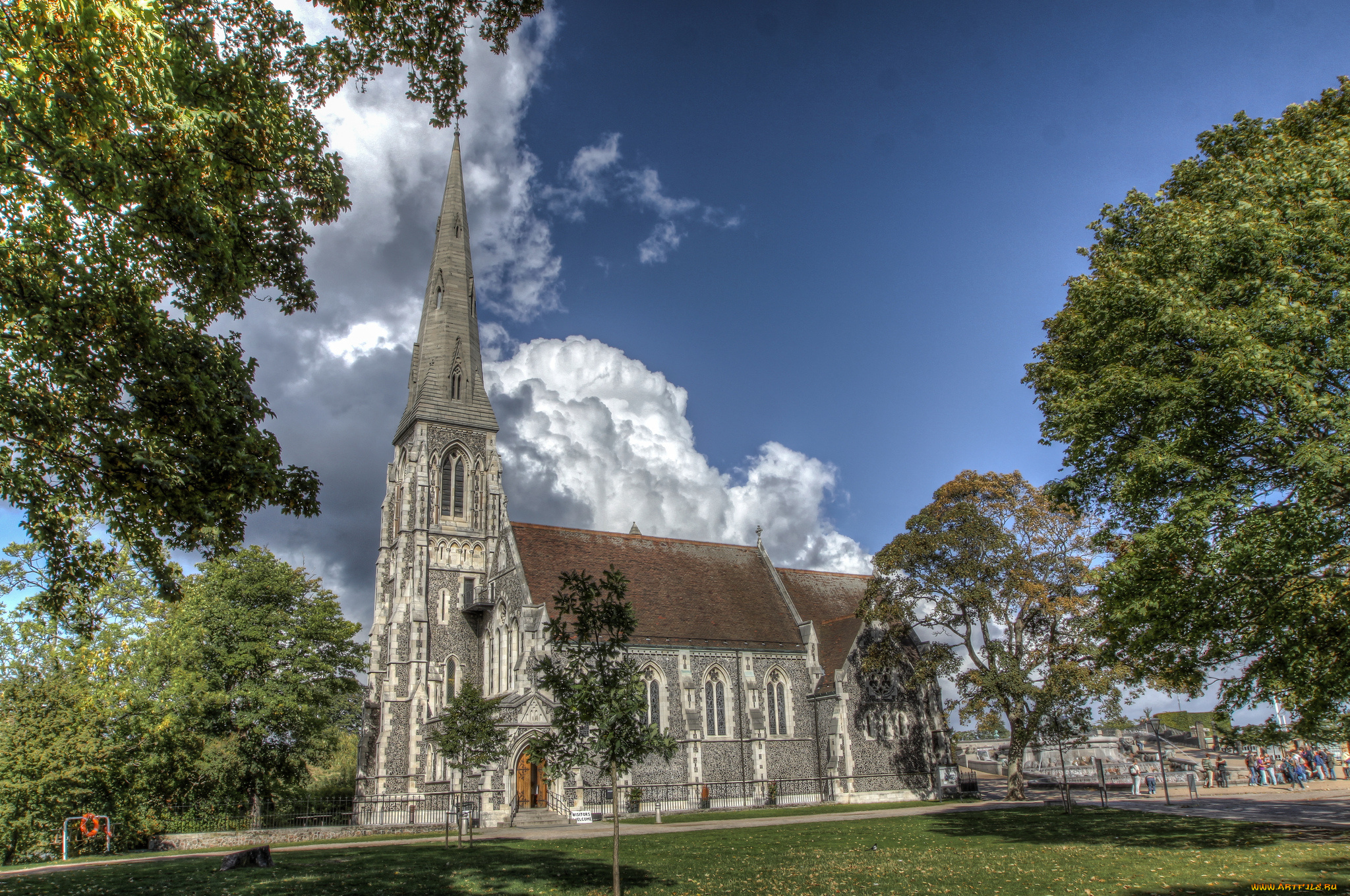 города, -, католические, соборы, , костелы, , аббатства, парк, церковь