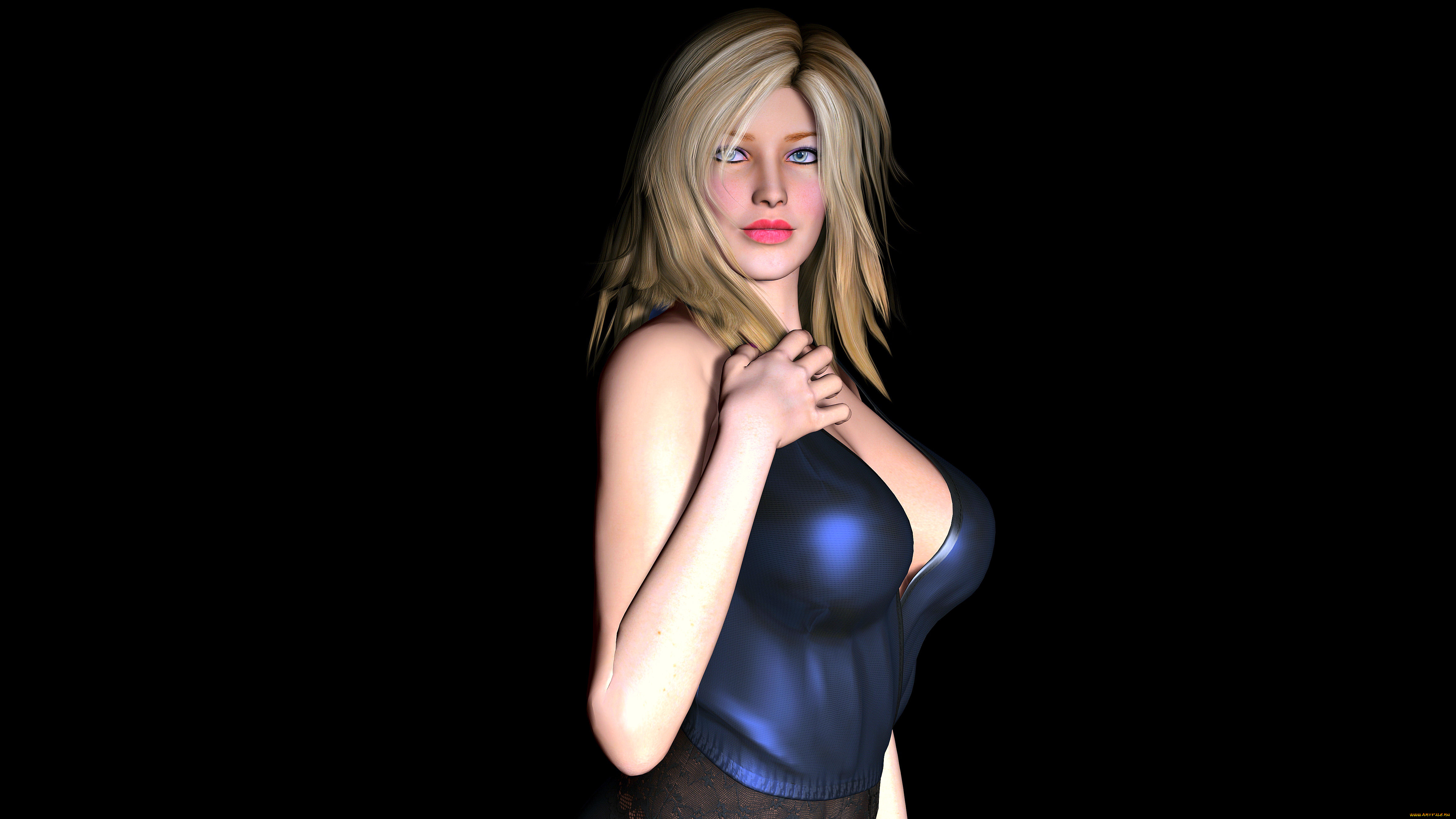 3д, графика, люди, , people, фон, взгляд, девушка