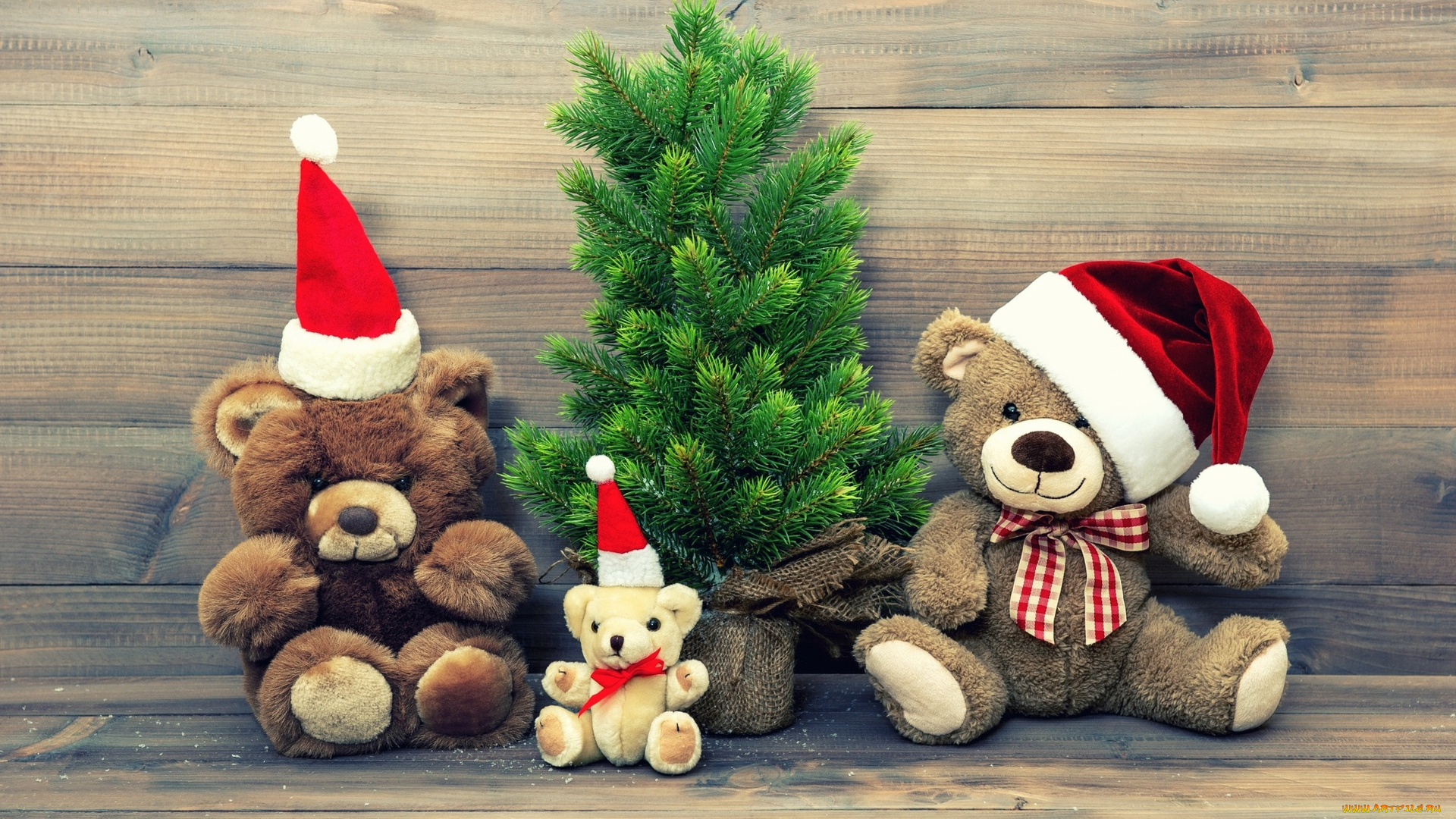 праздничные, мягкие, игрушки, скамейка, колпаки, ёлка, мишки, игрушки