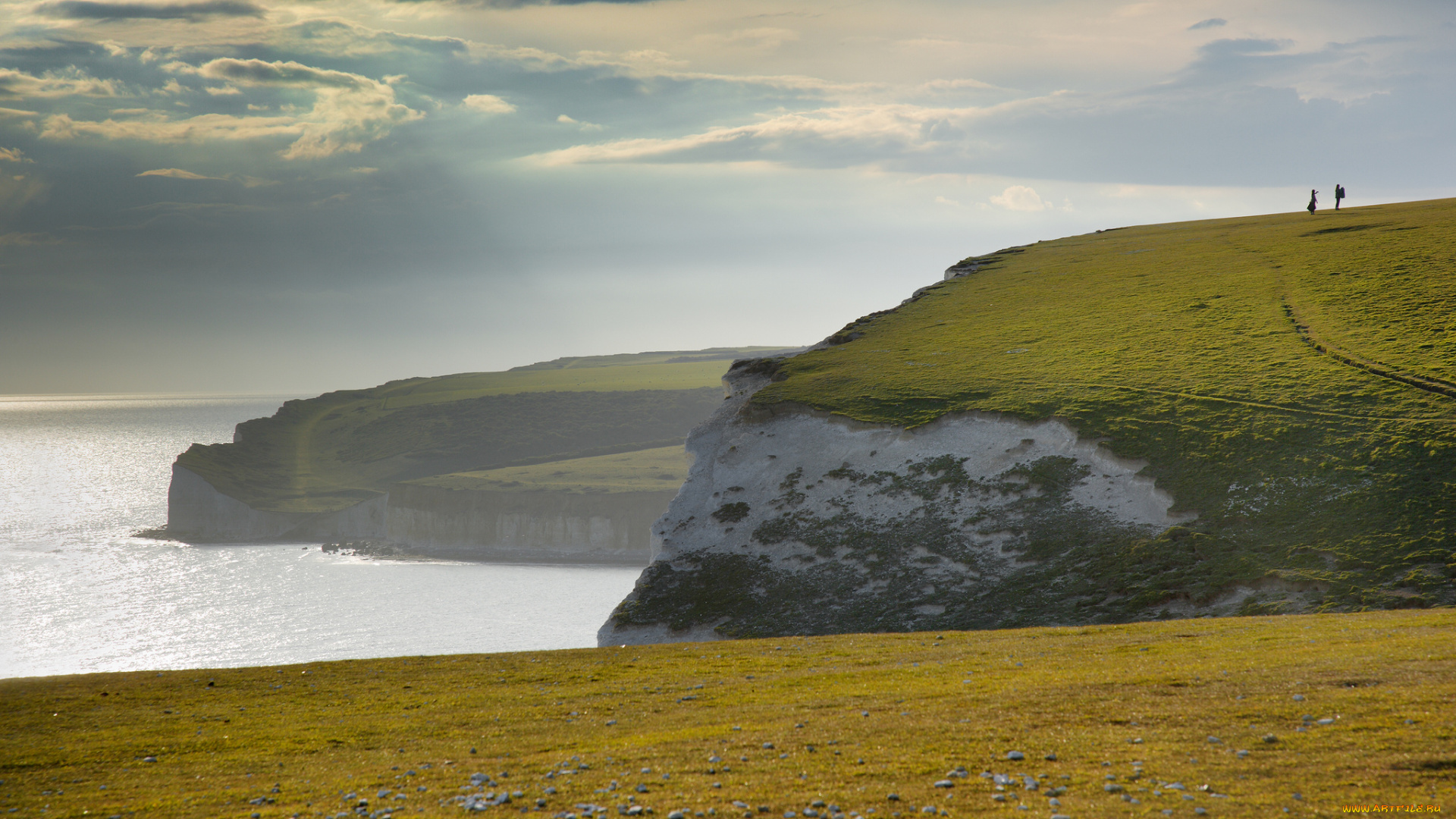 природа, побережье, скалы