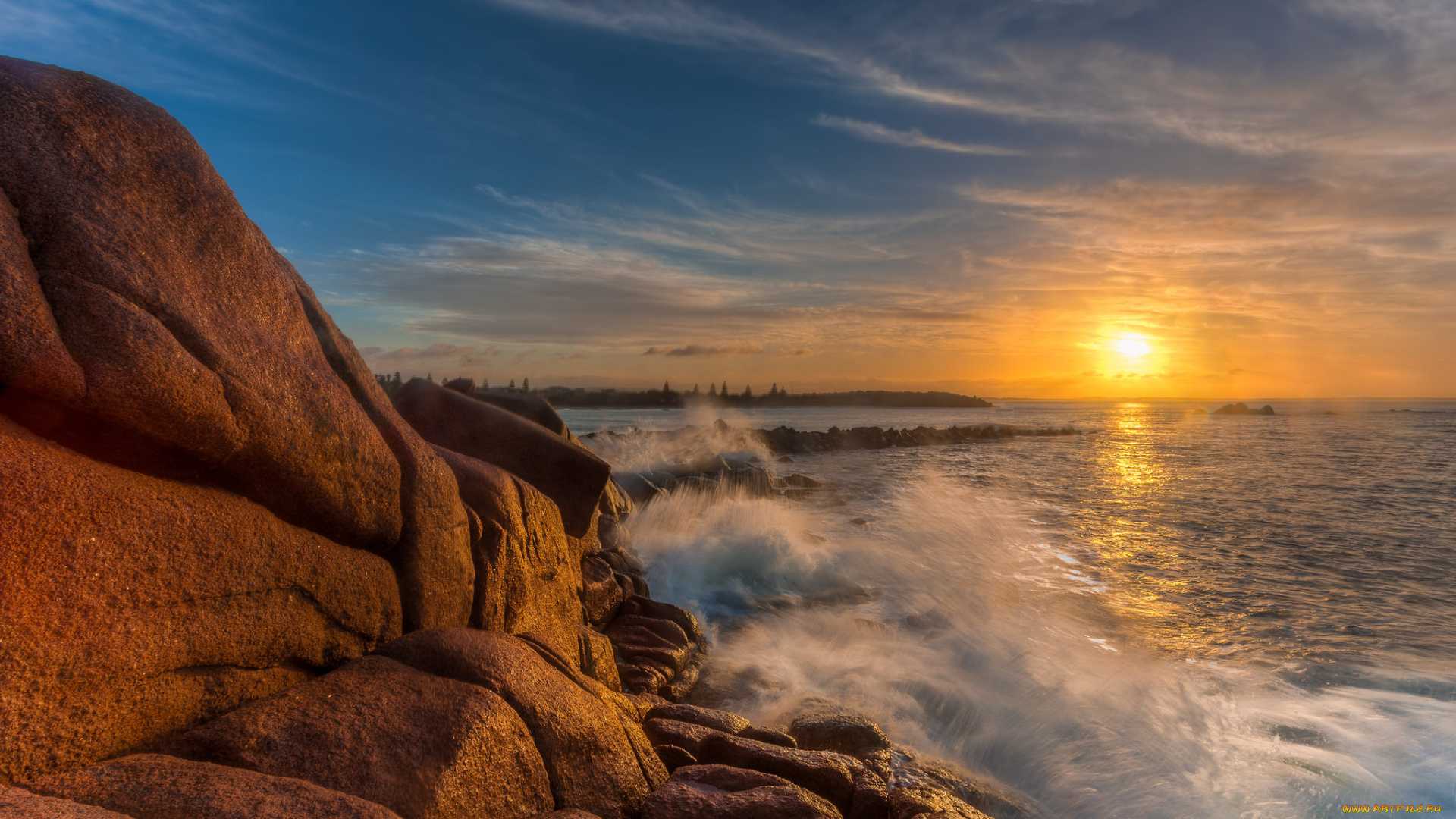 природа, восходы, закаты, рассвет