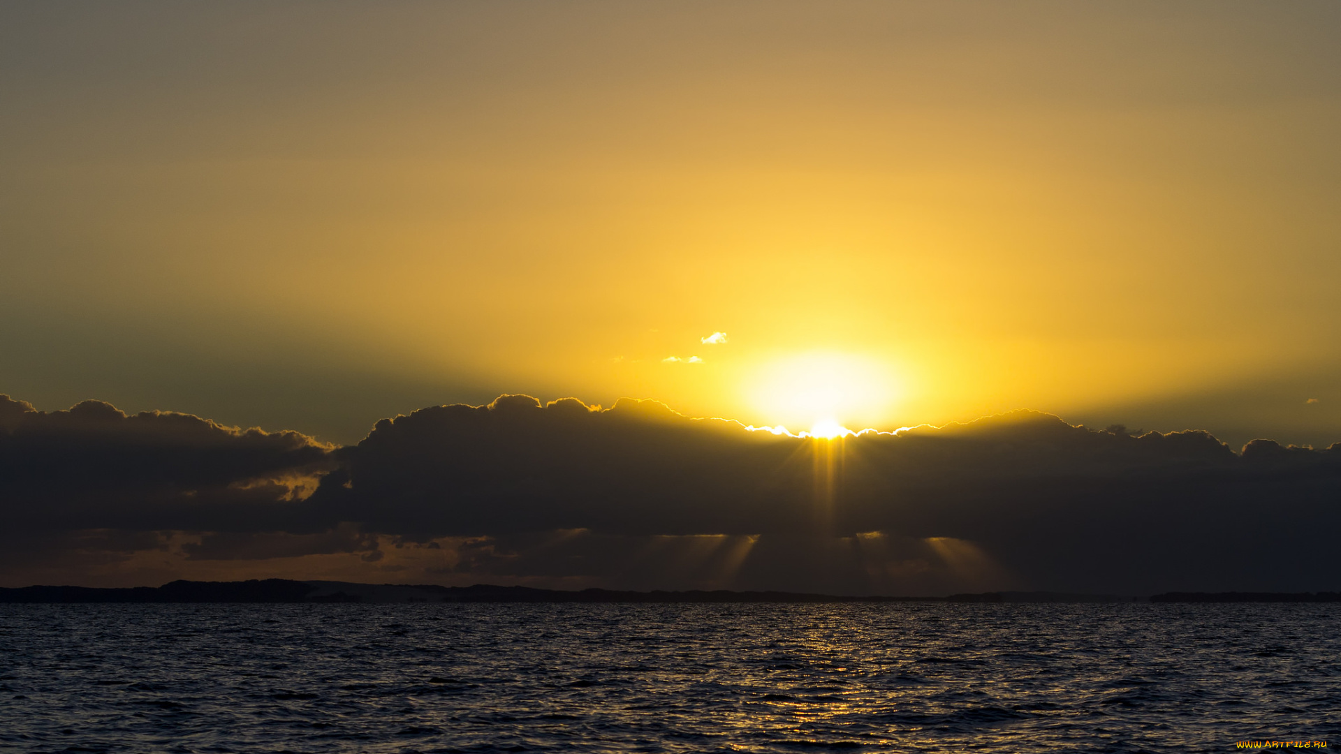 природа, восходы, закаты, закат