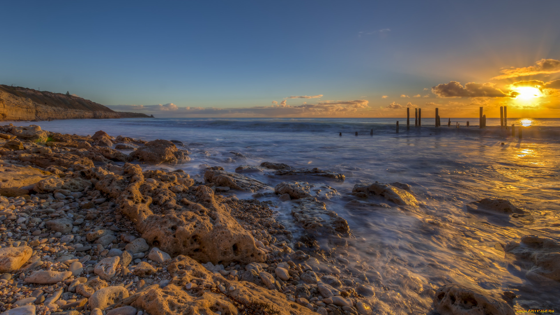 природа, восходы, закаты, закат