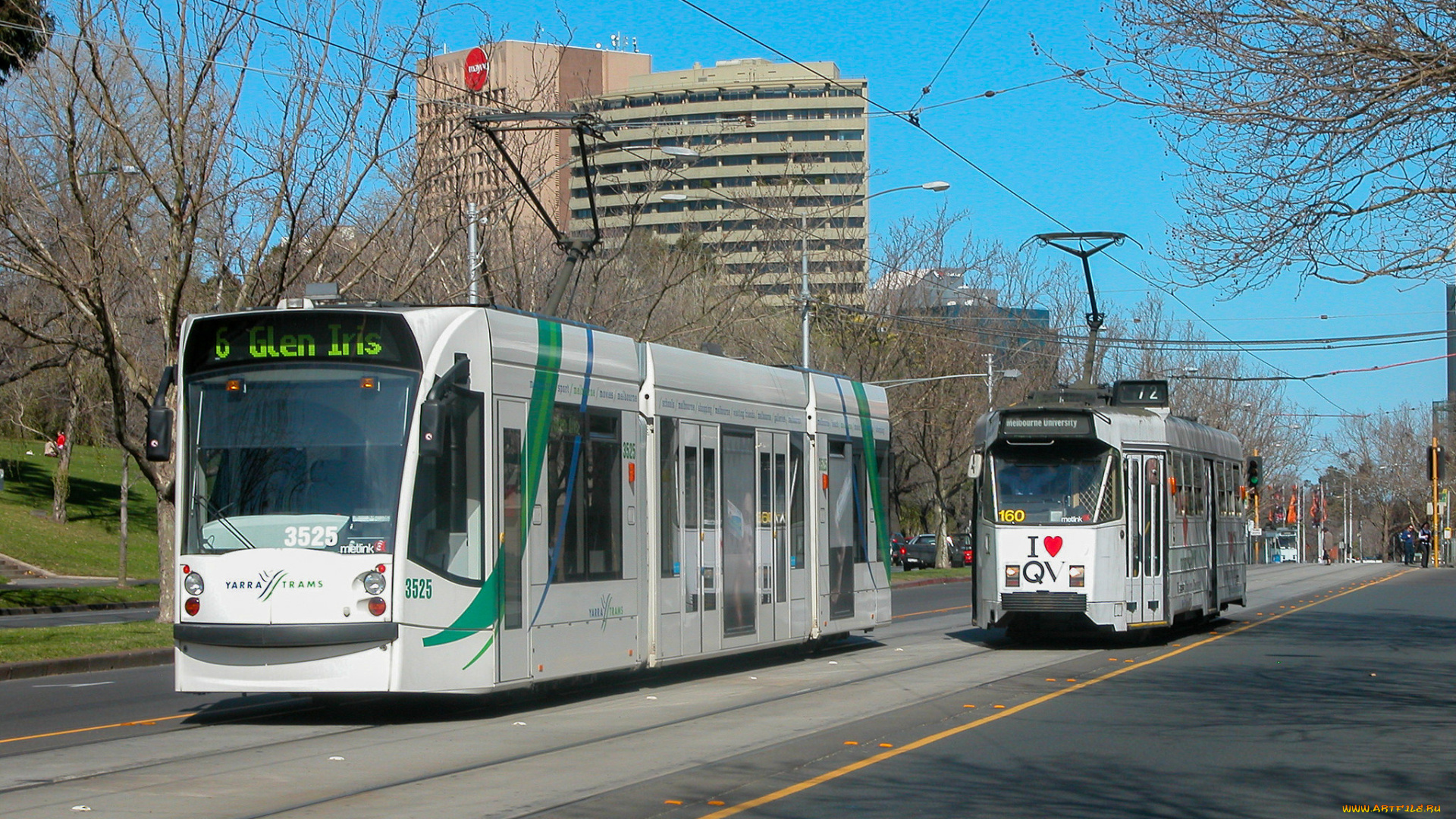 техника, трамваи, трамвай, рельсы, транспорт