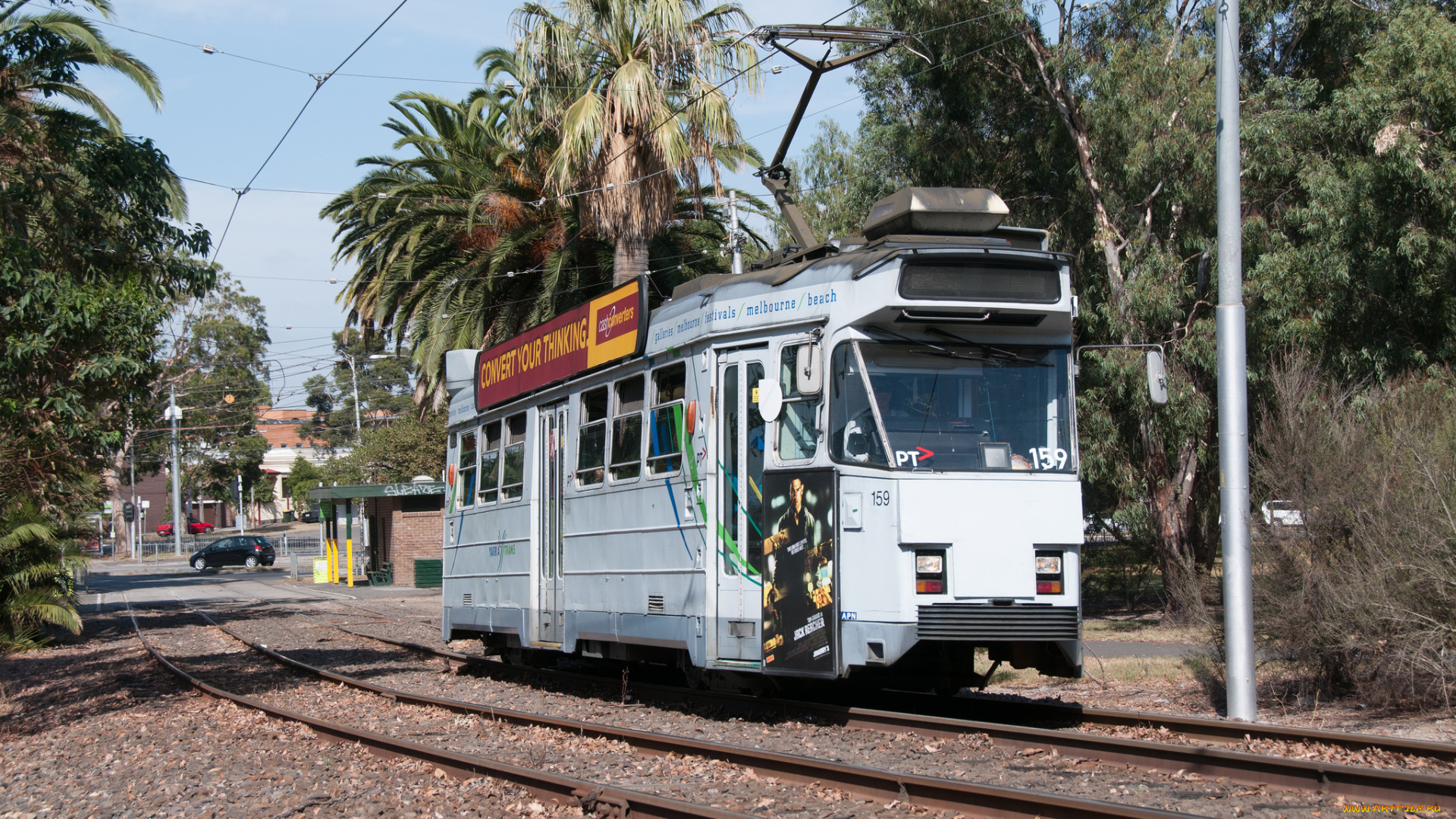 техника, трамваи, трамвай, рельсы, транспорт